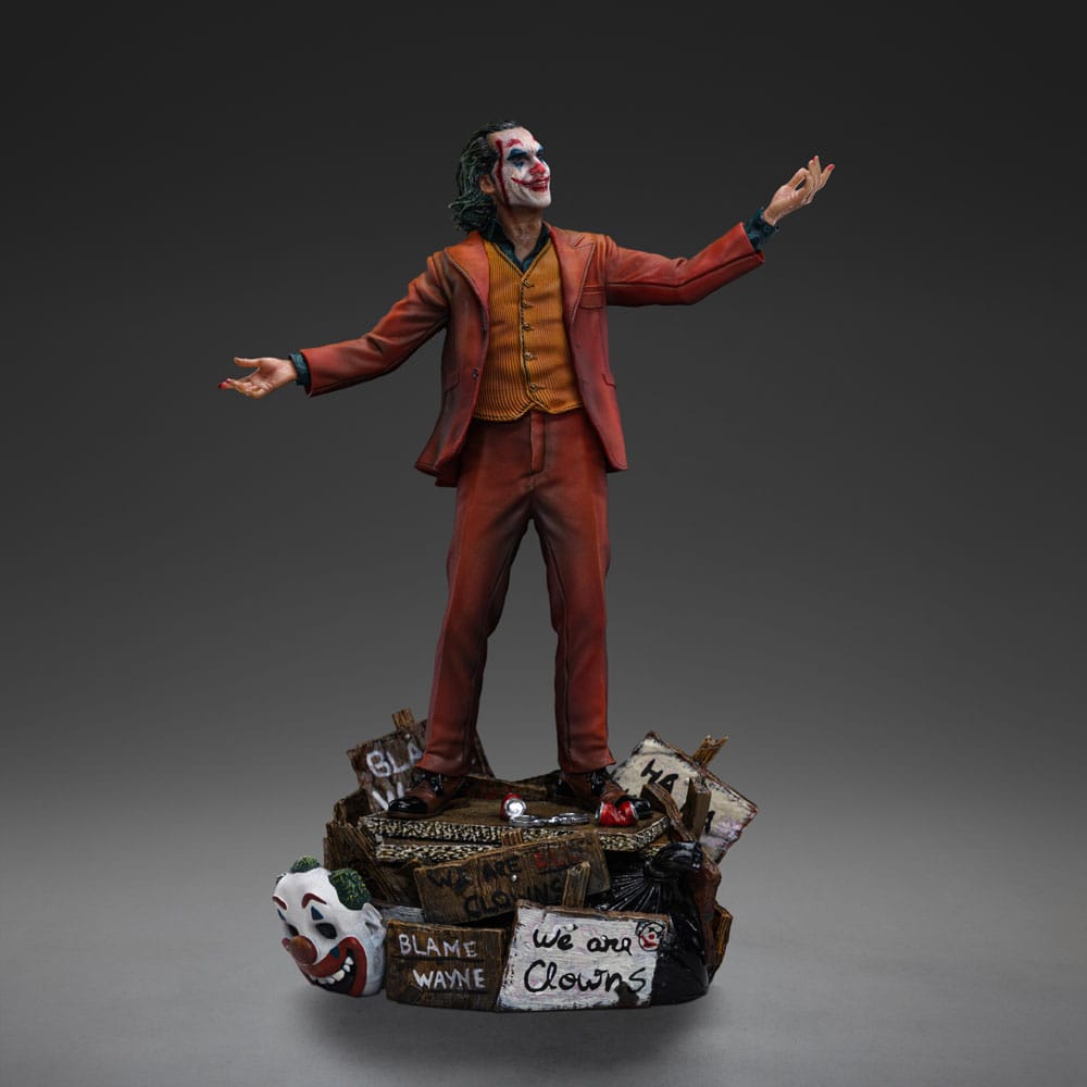 Iron Studios 1/10 Art Scale Limited Edition DC Joker Arthur Fleck Statue