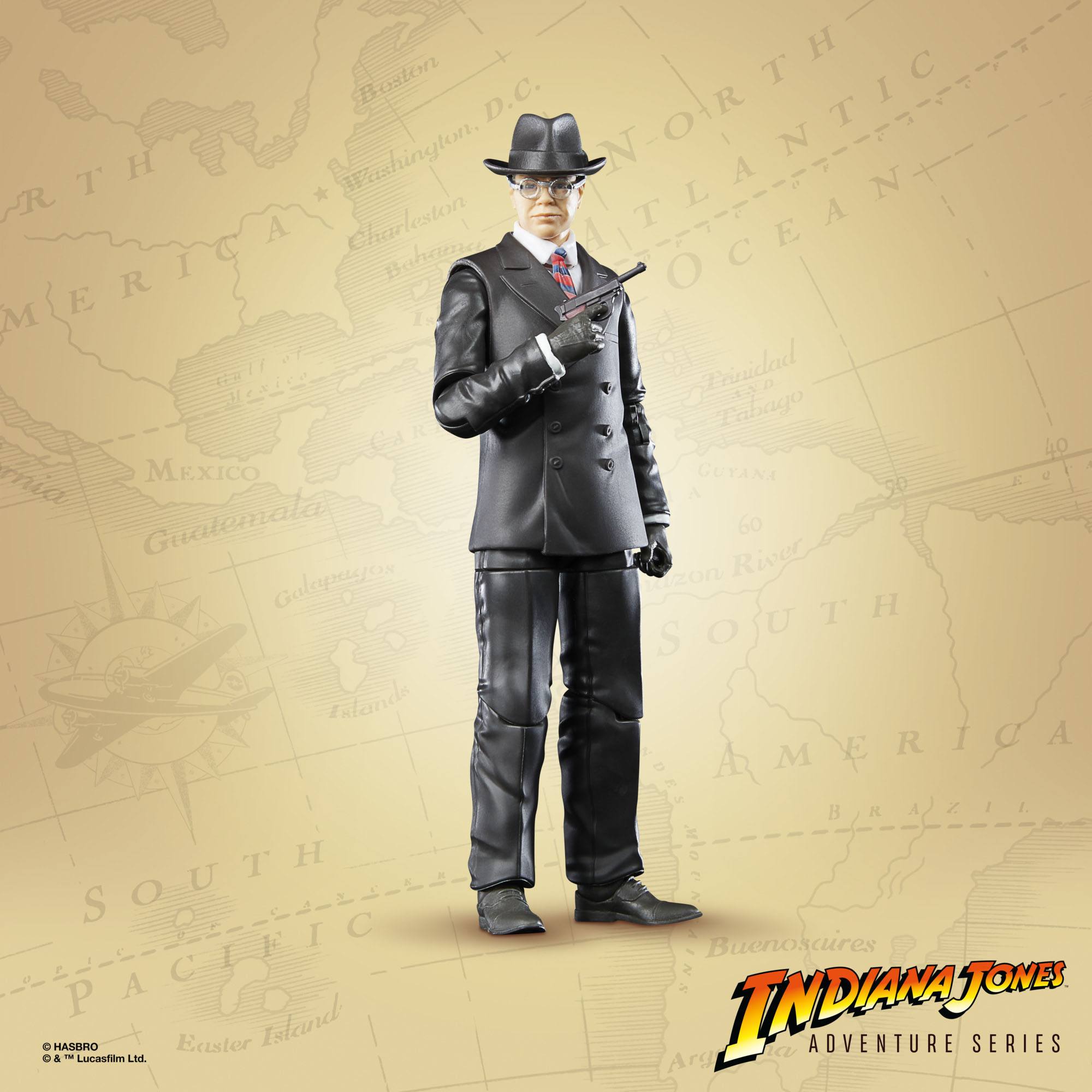 Indiana Jones Adventure Series 6-Inch Collectible Action Figure of Major Arnold Toht