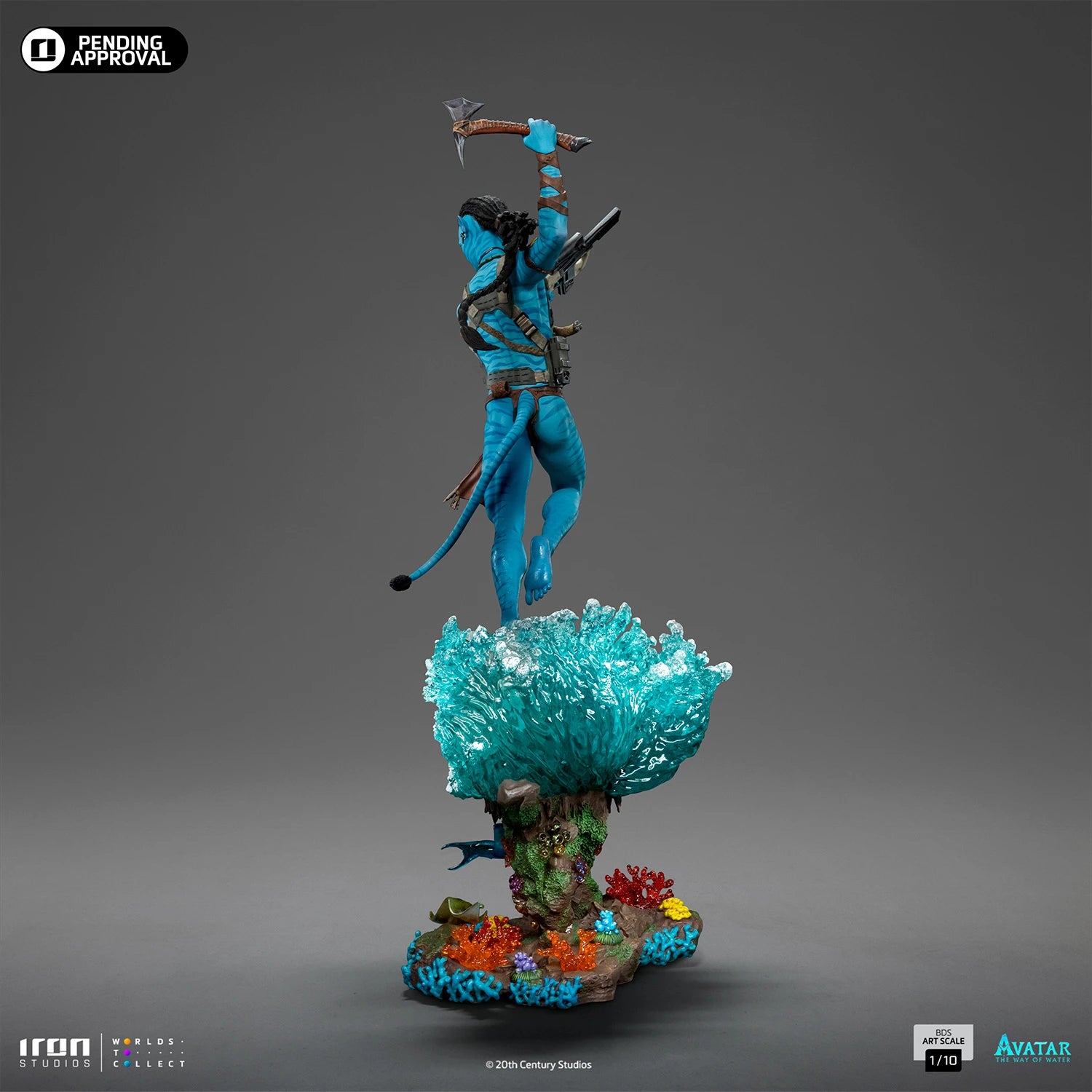 Iron Studios Limited Edition 1/10 Art Scale Avatar The Way of Water Jake Sully Statue