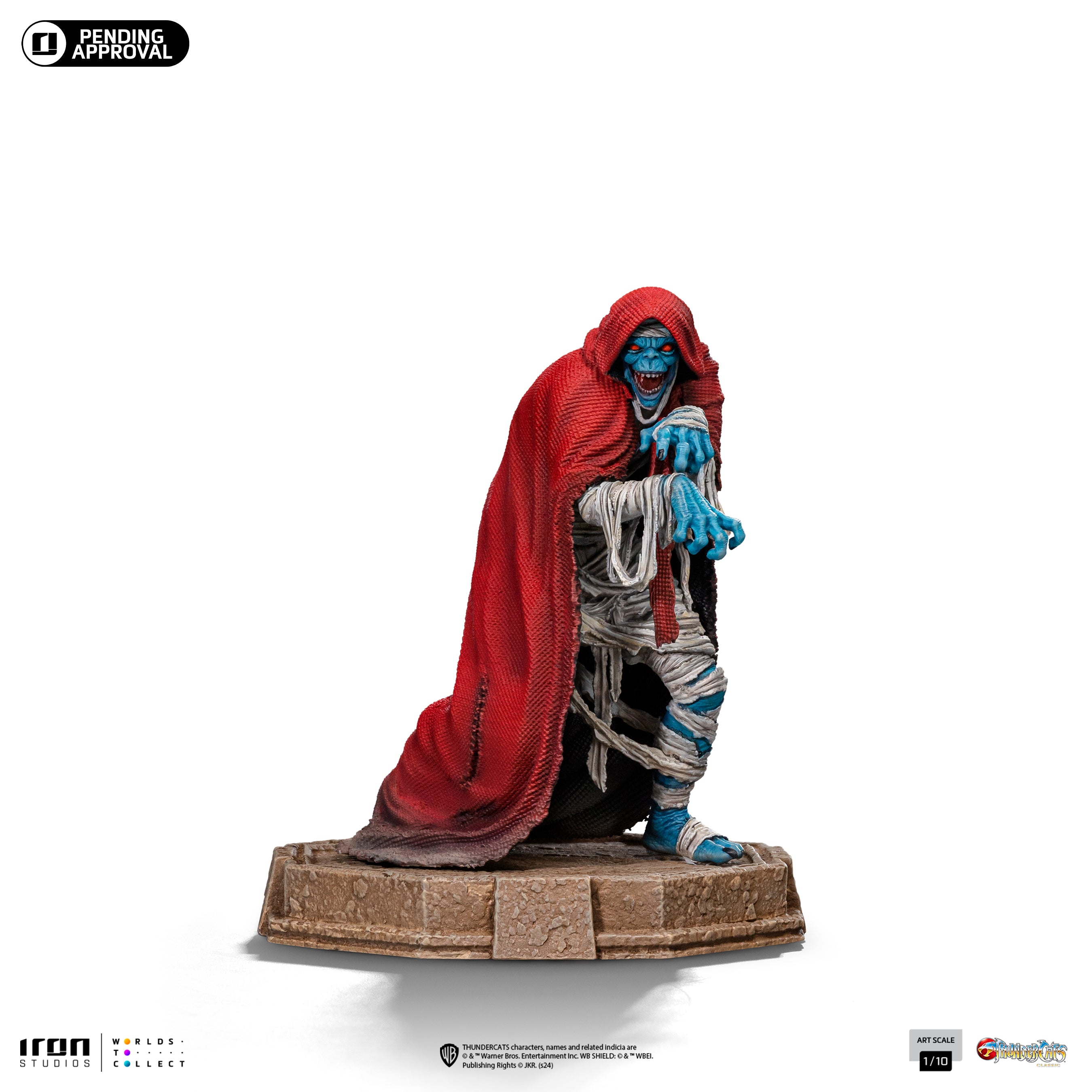 Limited Edition 1/10 Art Scale Iron Studios Statue of ThunderCats' Mumm-Ra in Decayed Form