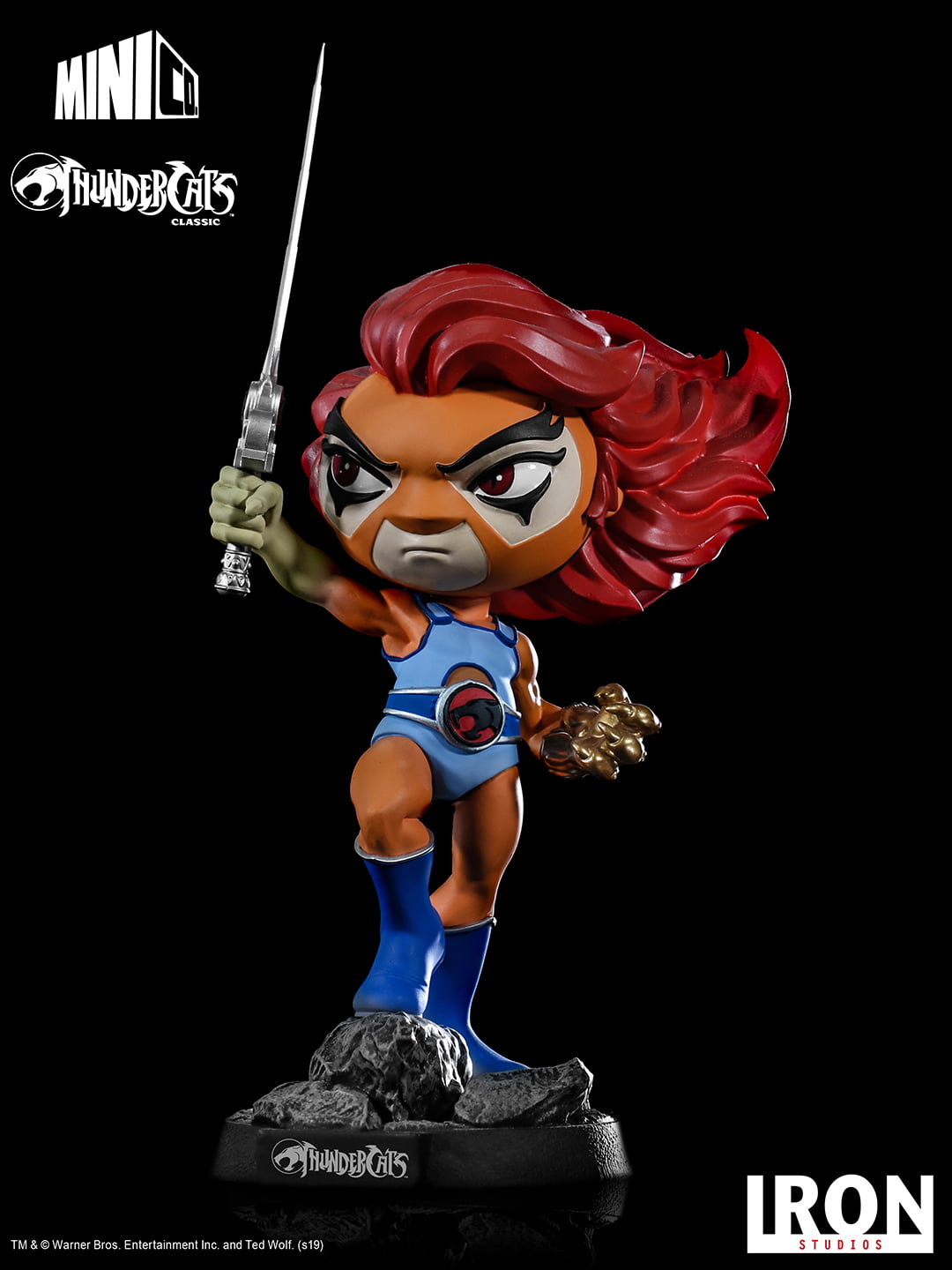 Iron Studios Licensed MiniCo Collectible Statue of Thundercats' Lion - O