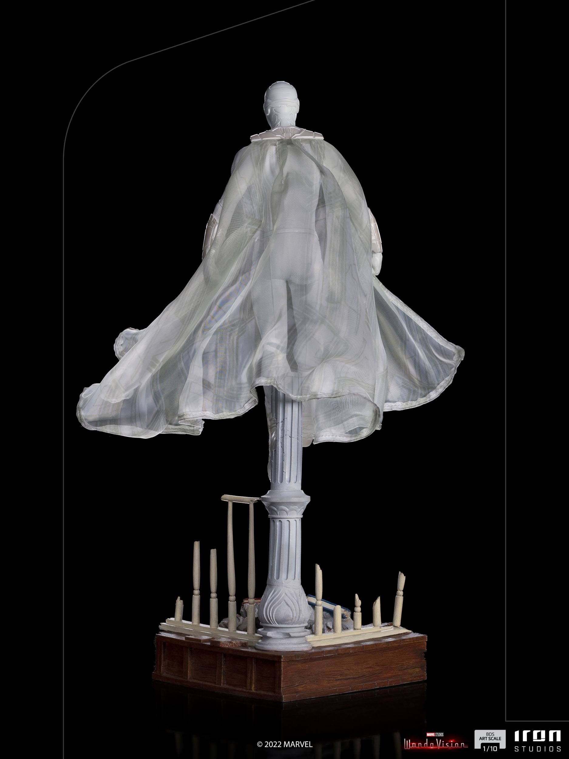 Iron Studios Collectible 1/10 Art Scale Statue - WandaVision Series' White Vision Figurine