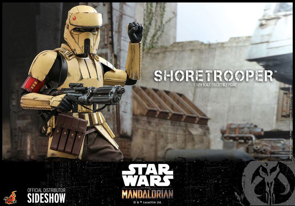Hot Toys 1:6 Scale 30 cm Star Wars The Mandalorian Collectible Action Figure - Shoretrooper