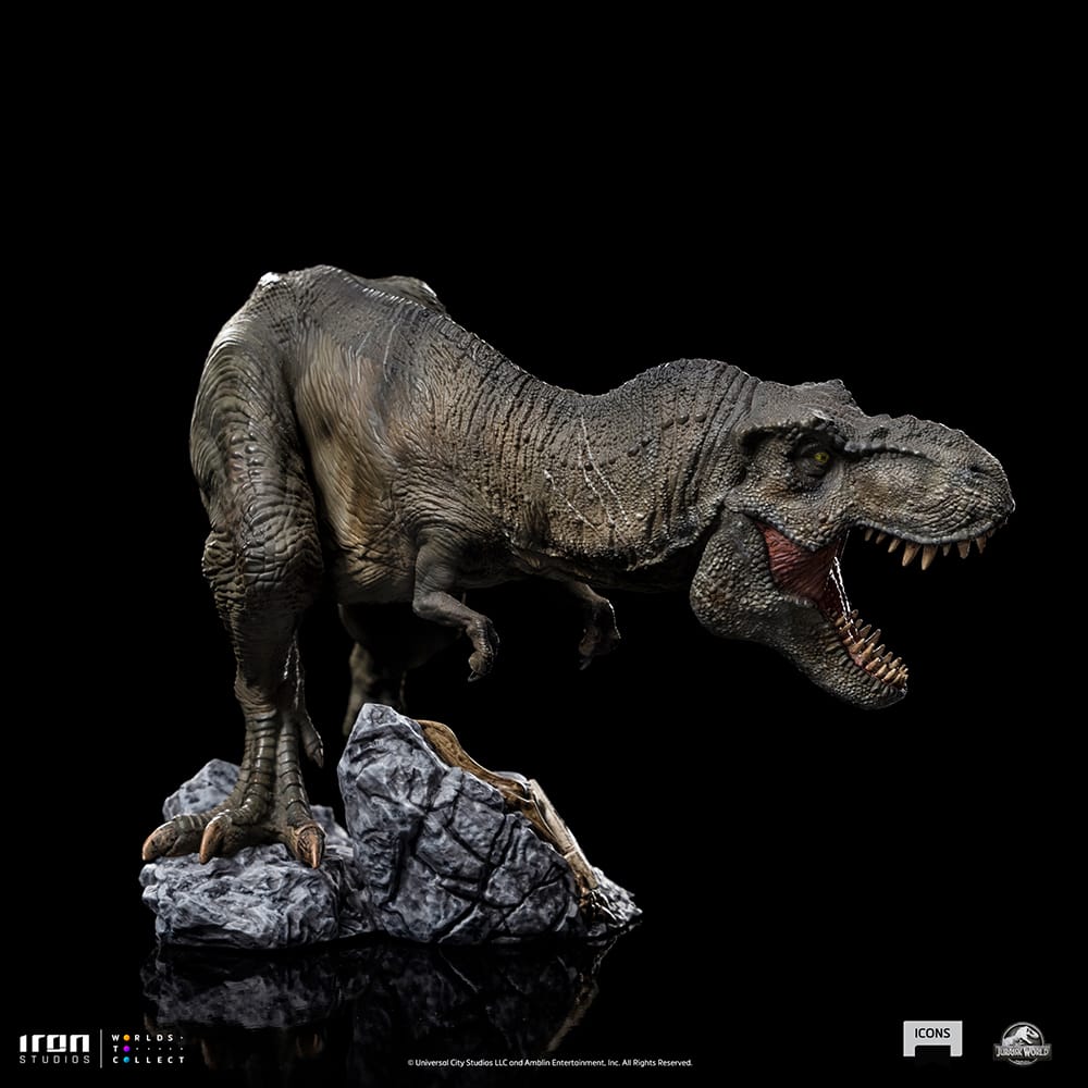 Iron Studios Collectible Jurassic World Icons Series Statue - Tyrannosaurus Rex