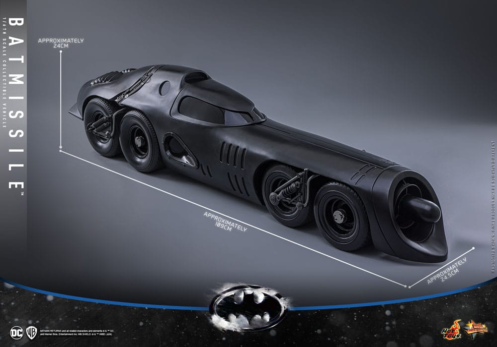 Hot Toys 1/6th Scale Movie Masterpiece Collectible Vehicle - Batman Returns Batmissile