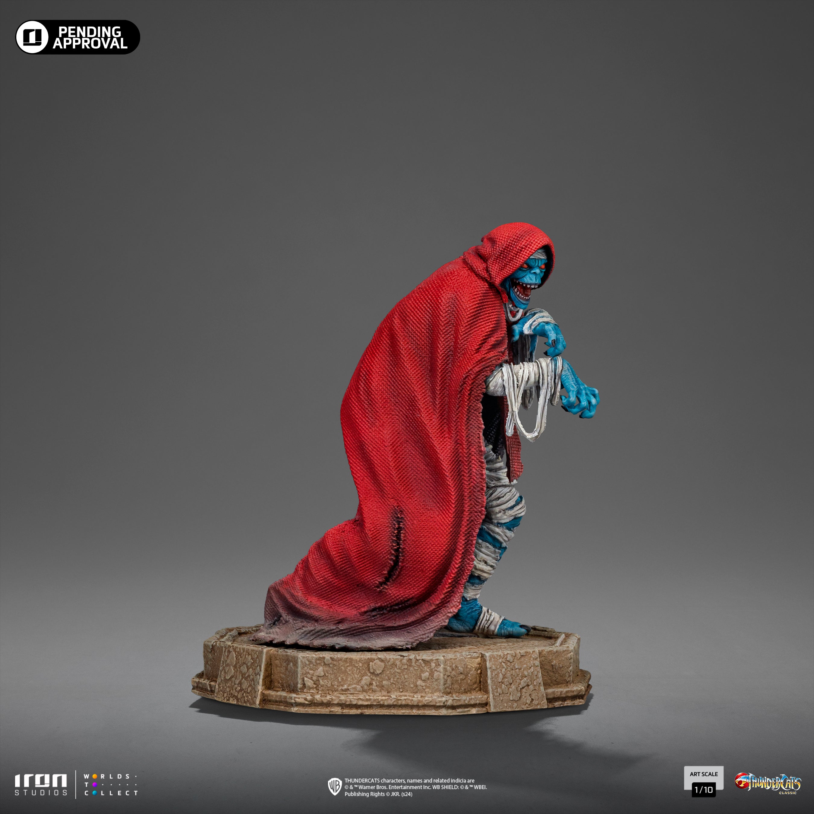 Limited Edition 1/10 Art Scale Iron Studios Statue of ThunderCats' Mumm-Ra in Decayed Form