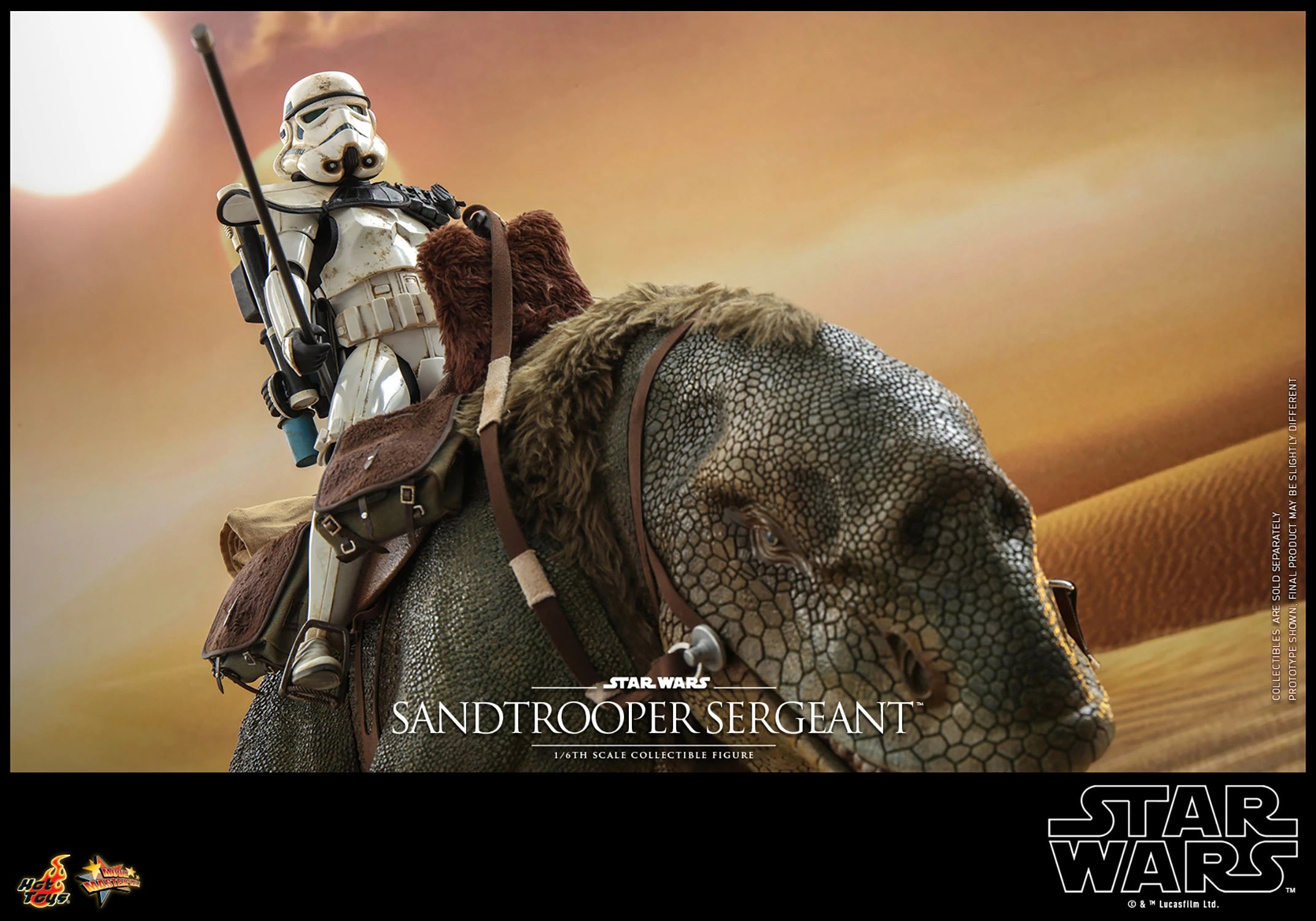 Hot Toys 1/6th Scale Star Wars A New Hope Sandtrooper Sergeant Collectible Figure