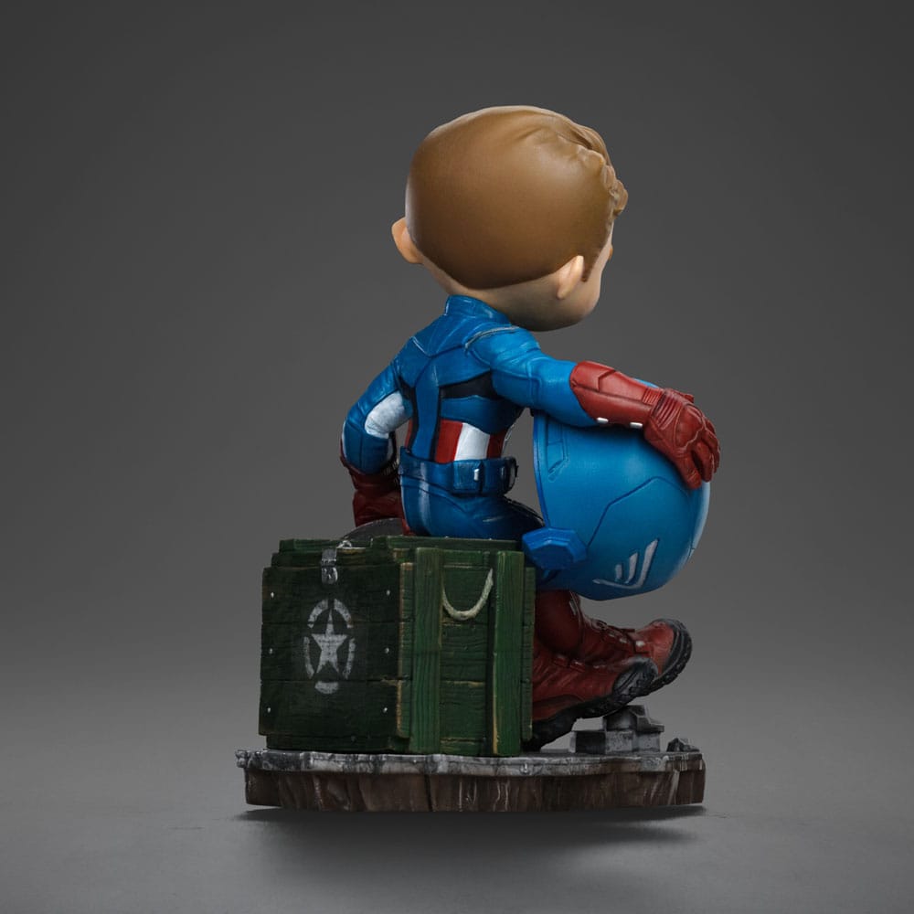 Iron Studios Marvel The Infinity Saga Miniature Collection Figurine - Captain America