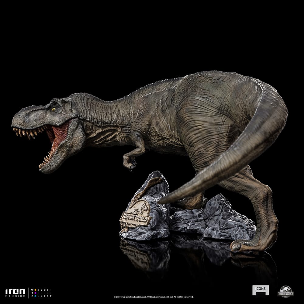 Iron Studios Collectible Jurassic World Icons Series Statue - Tyrannosaurus Rex