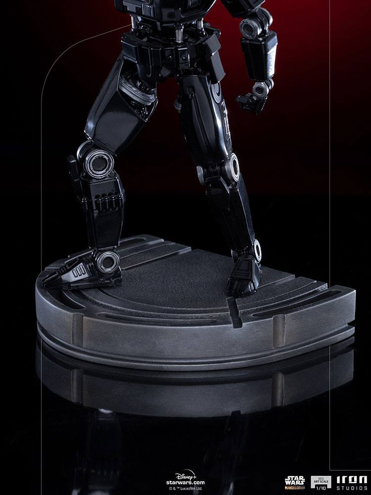 Iron Studios Collectible Star Wars The Mandalorian BDS 1/10 Art Scale Statue of the Fearsome Dark Trooper
