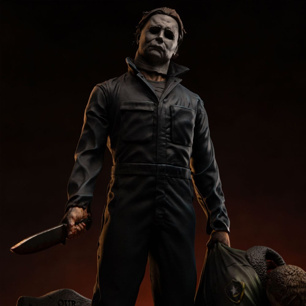Iron Studios Limited Edition 1/10 Deluxe Art Scale Statue of Michael Myers from Halloween II Horror Movie