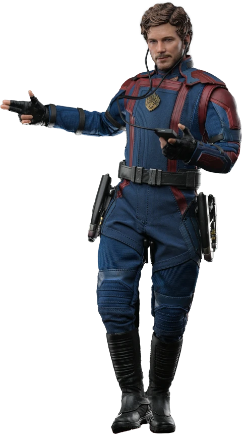 Hot Toys 1/6th Scale Collectible Figure of Star - Lord from Guardians of the Galaxy Vol. 3