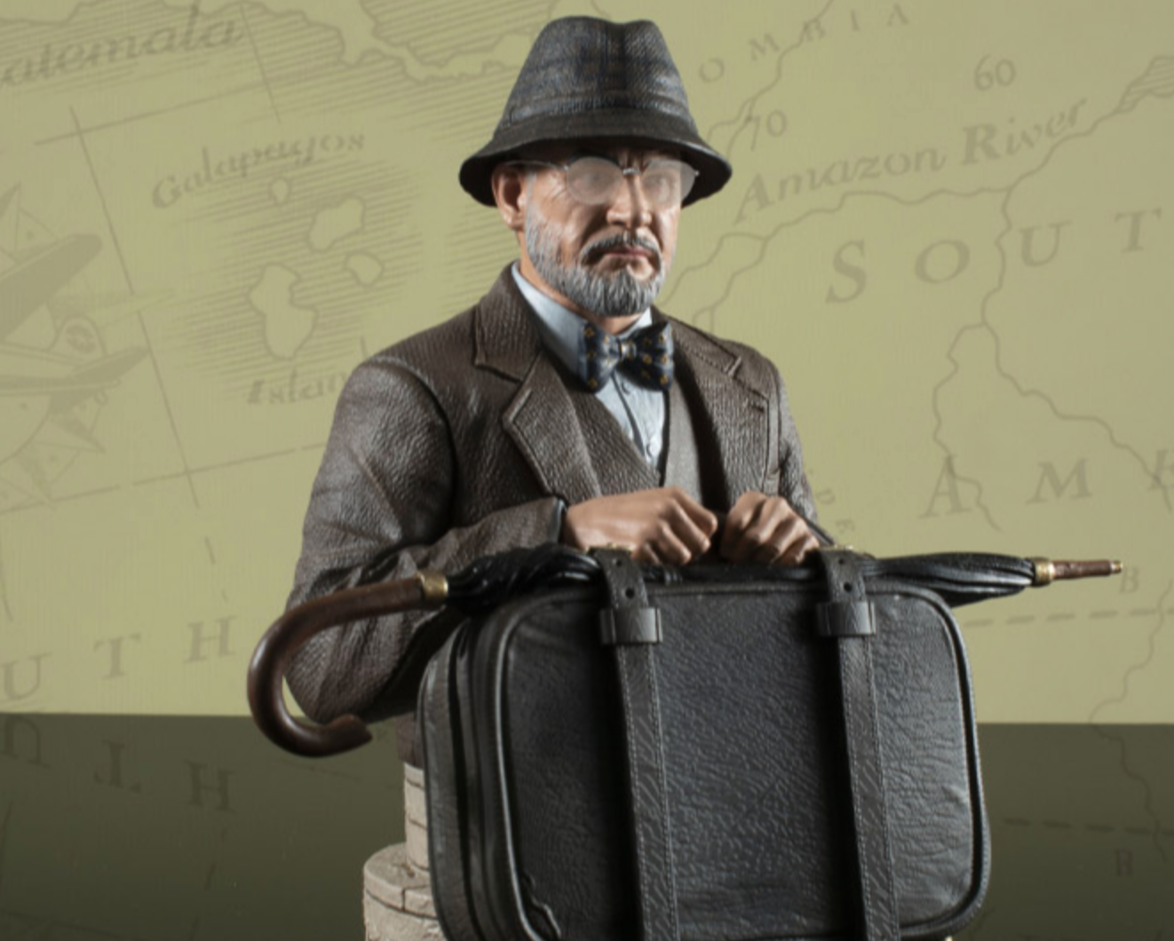 Limited Edition 1/6 Scale Henry Jones Sr. Bust from Indiana Jones and the Last Crusade