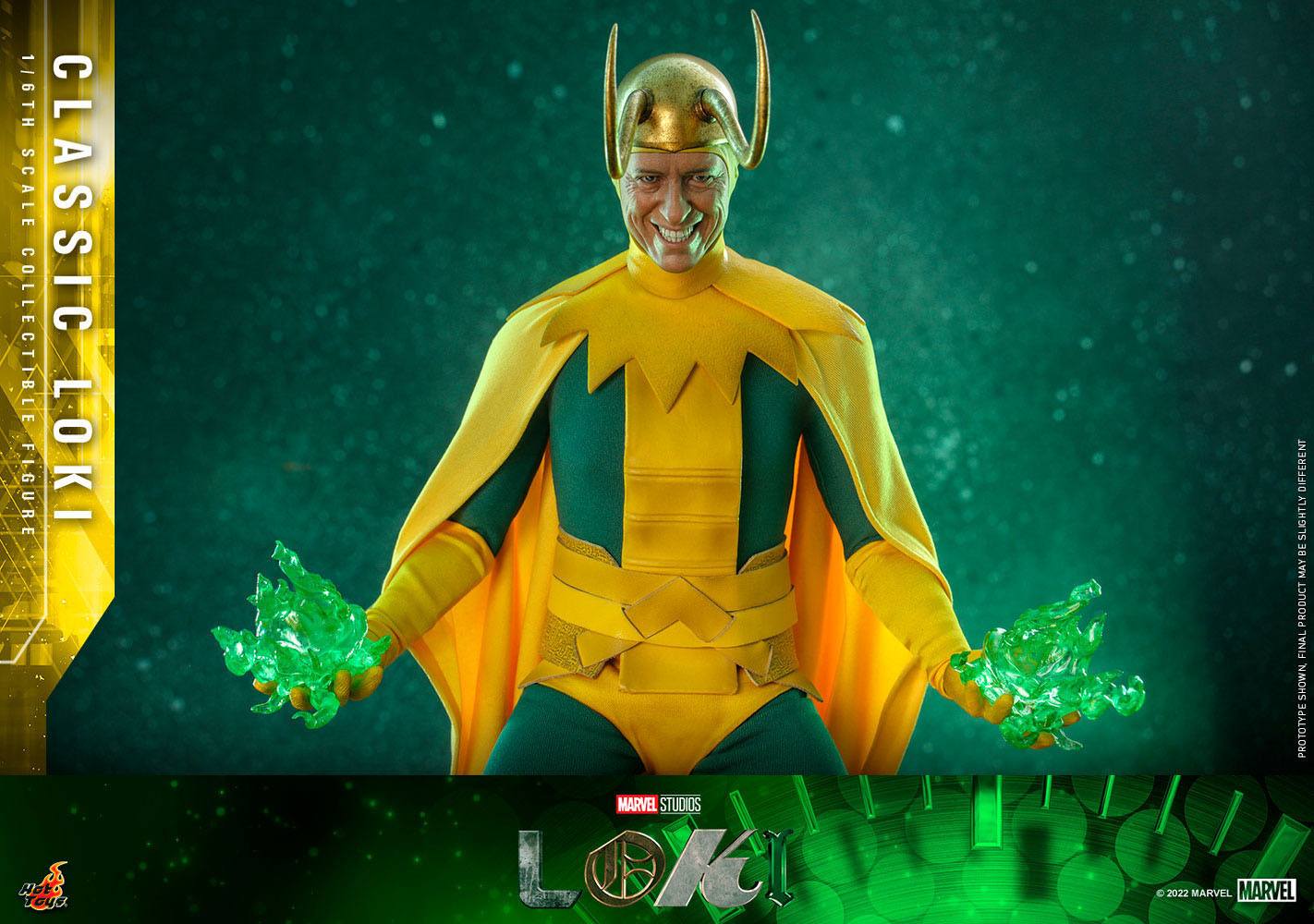Hot Toys 1:6 Scale Classic Loki 31 cm Action Figure Collectible from Marvel's Loki Series