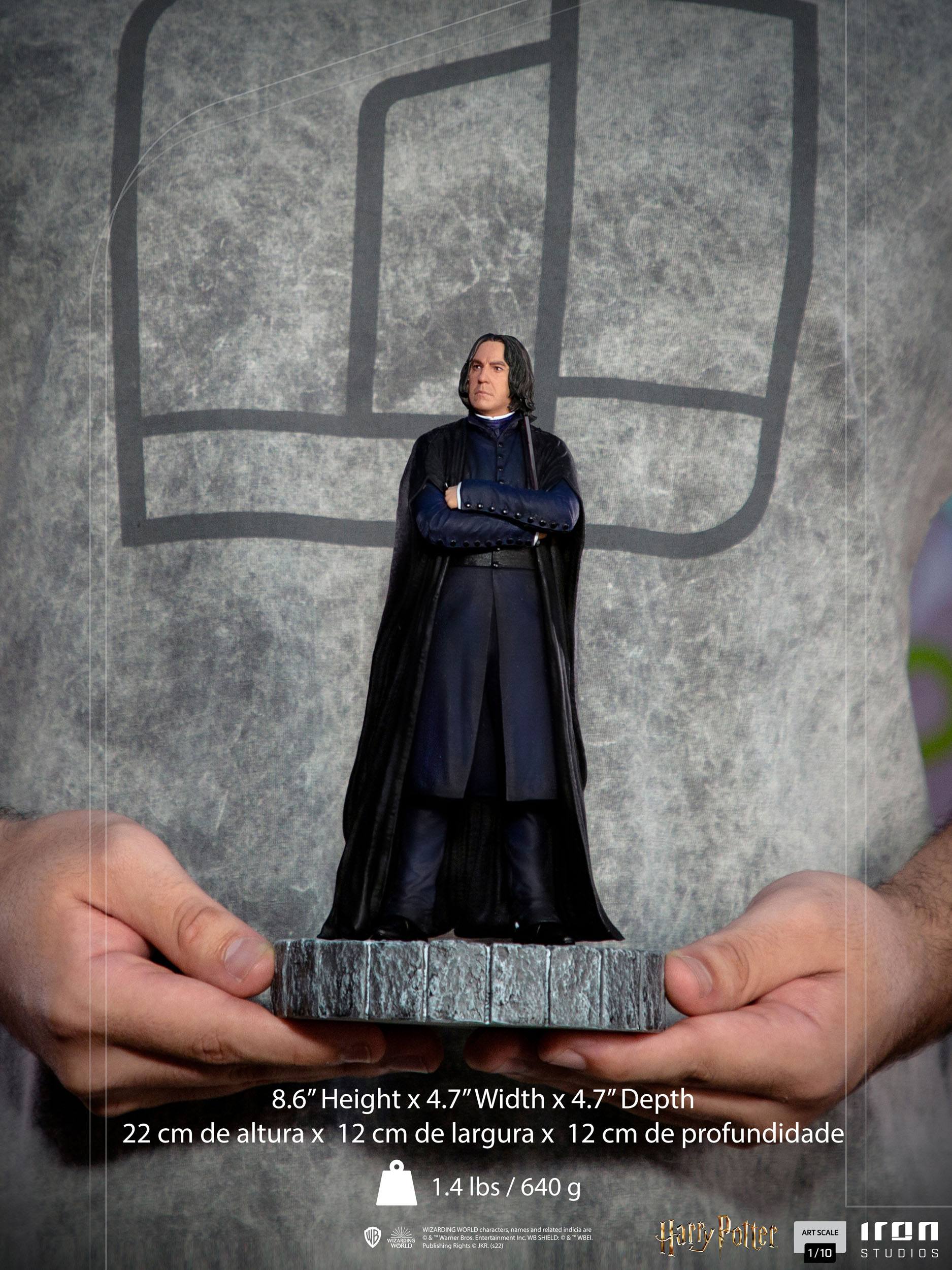 Iron Studios Collectible Harry Potter Art Scale 1:10 Statue of Severus Snape, the Potent Potions Master