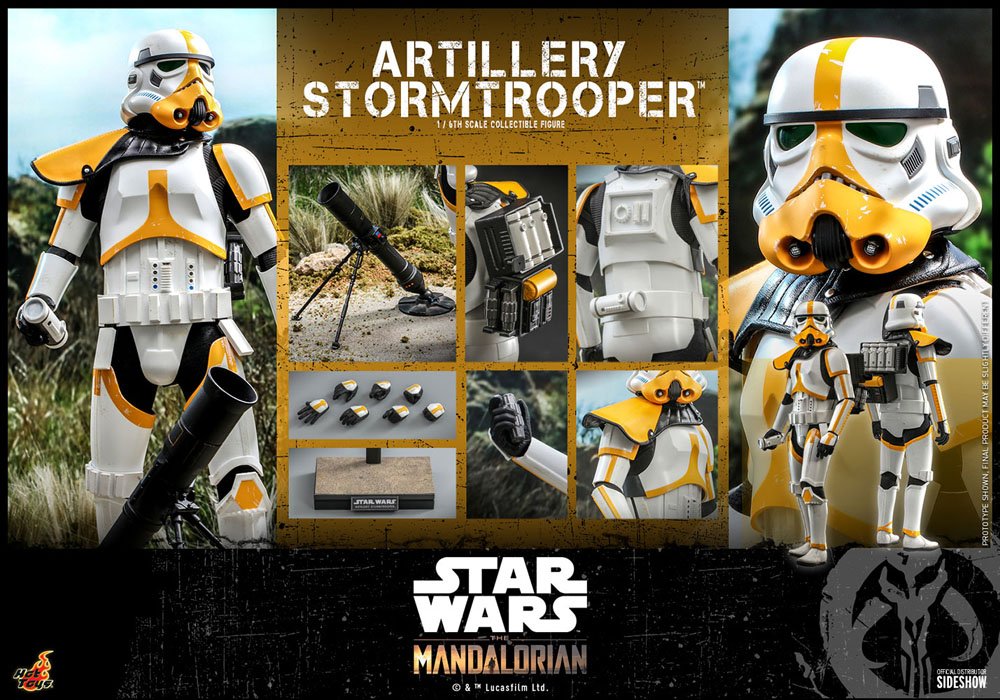 Hot Toys 1/6th Scale Star Wars Artillery Stormtrooper Collectible Figure
