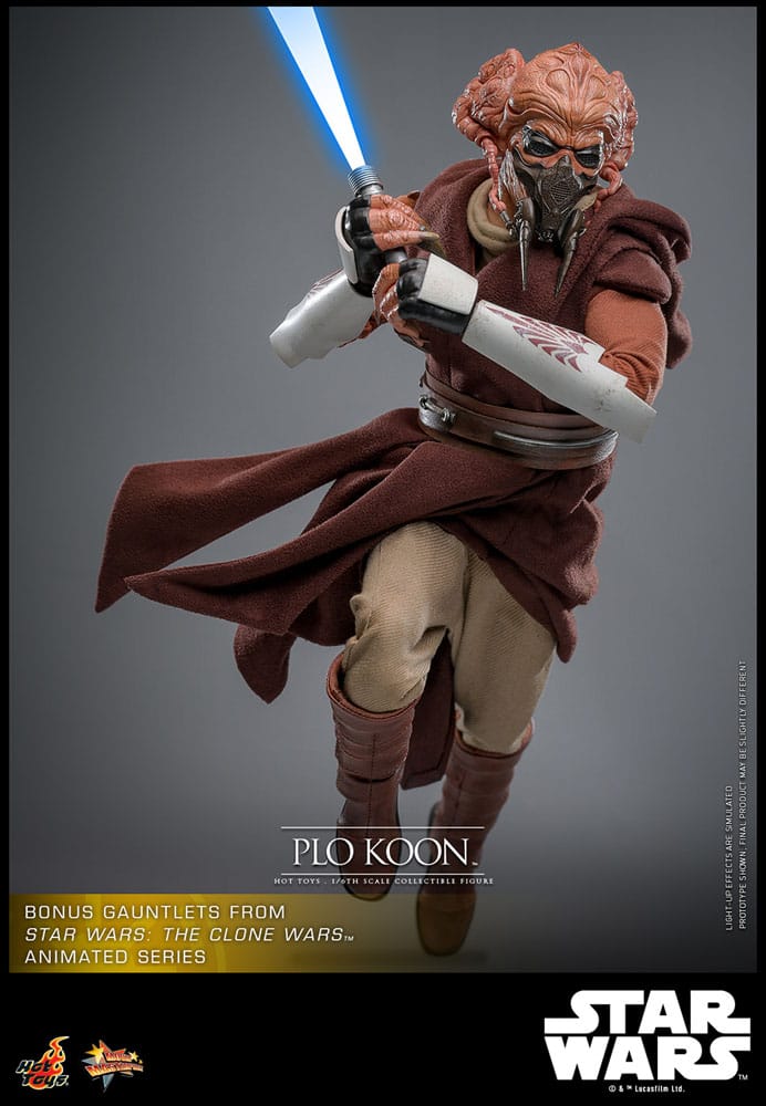 Hot Toys Highly Detailed 1/6th Scale Collectible Figure of Plo Koon from Star Wars: Revenge of the Sith