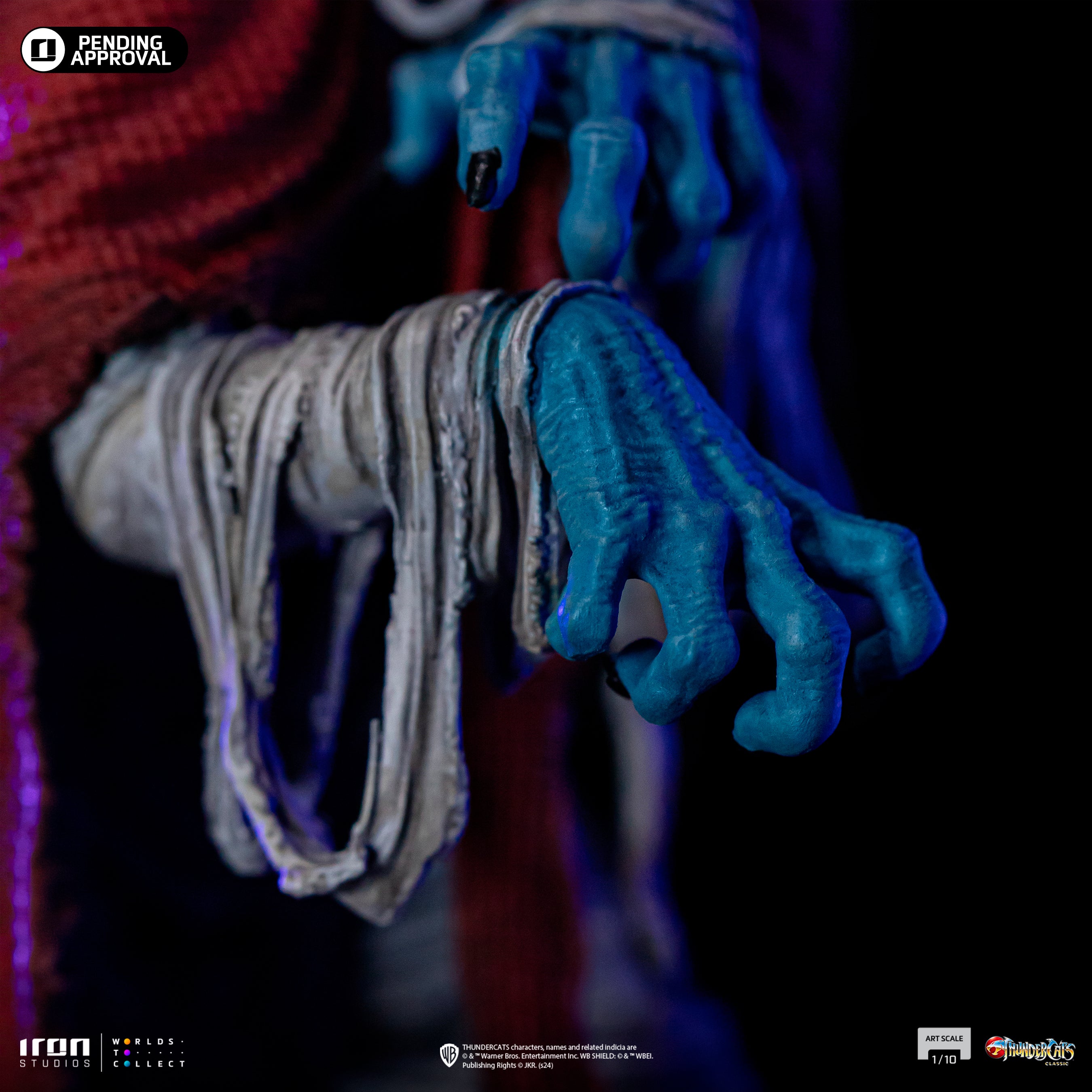 Limited Edition 1/10 Art Scale Iron Studios Statue of ThunderCats' Mumm-Ra in Decayed Form
