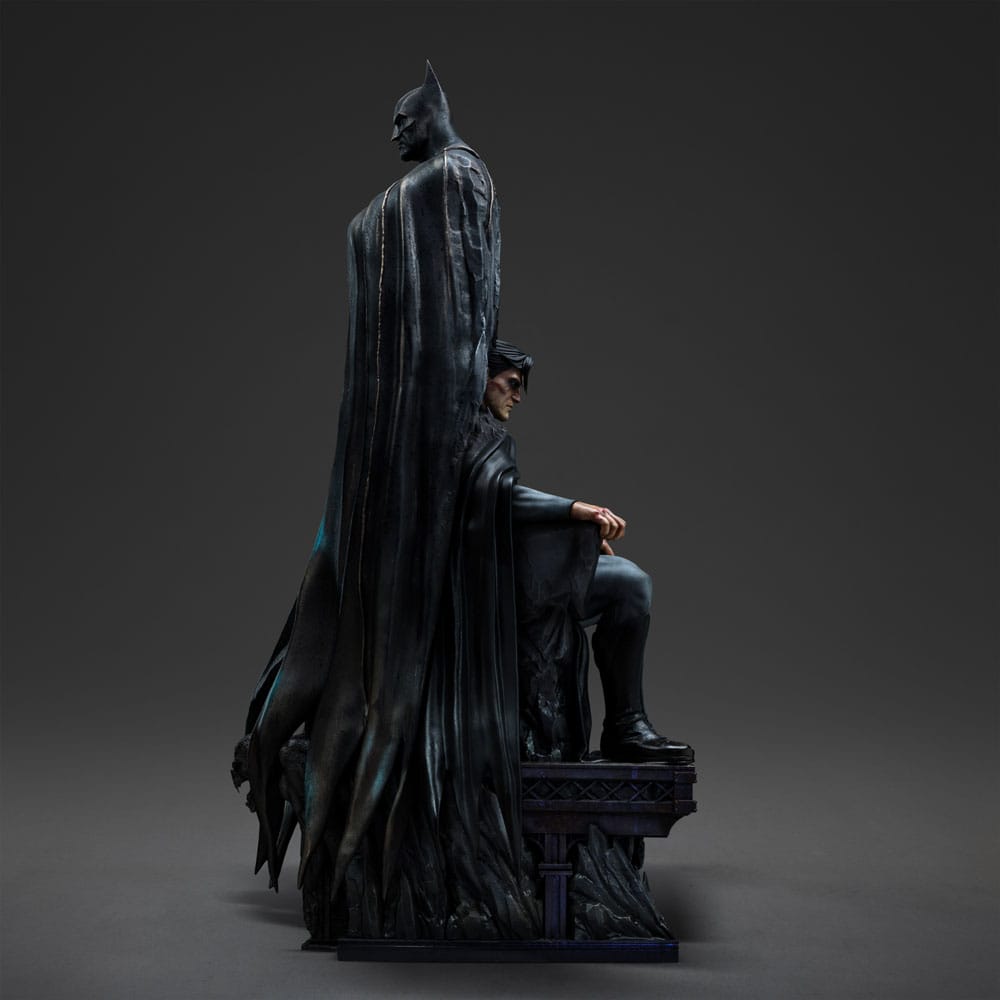 Iron Studios Limited Edition 1/4 Scale Collectible Statue of DC Comics Legacy Replica Batman and Bruce Wayne