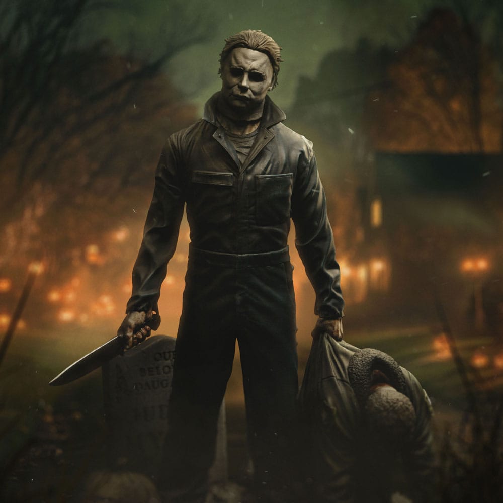 Iron Studios Limited Edition 1/10 Deluxe Art Scale Statue of Michael Myers from Halloween II Horror Movie
