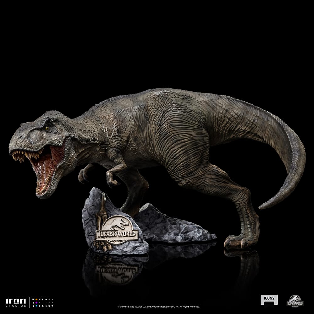 Iron Studios Collectible Jurassic World Icons Series Statue - Tyrannosaurus Rex