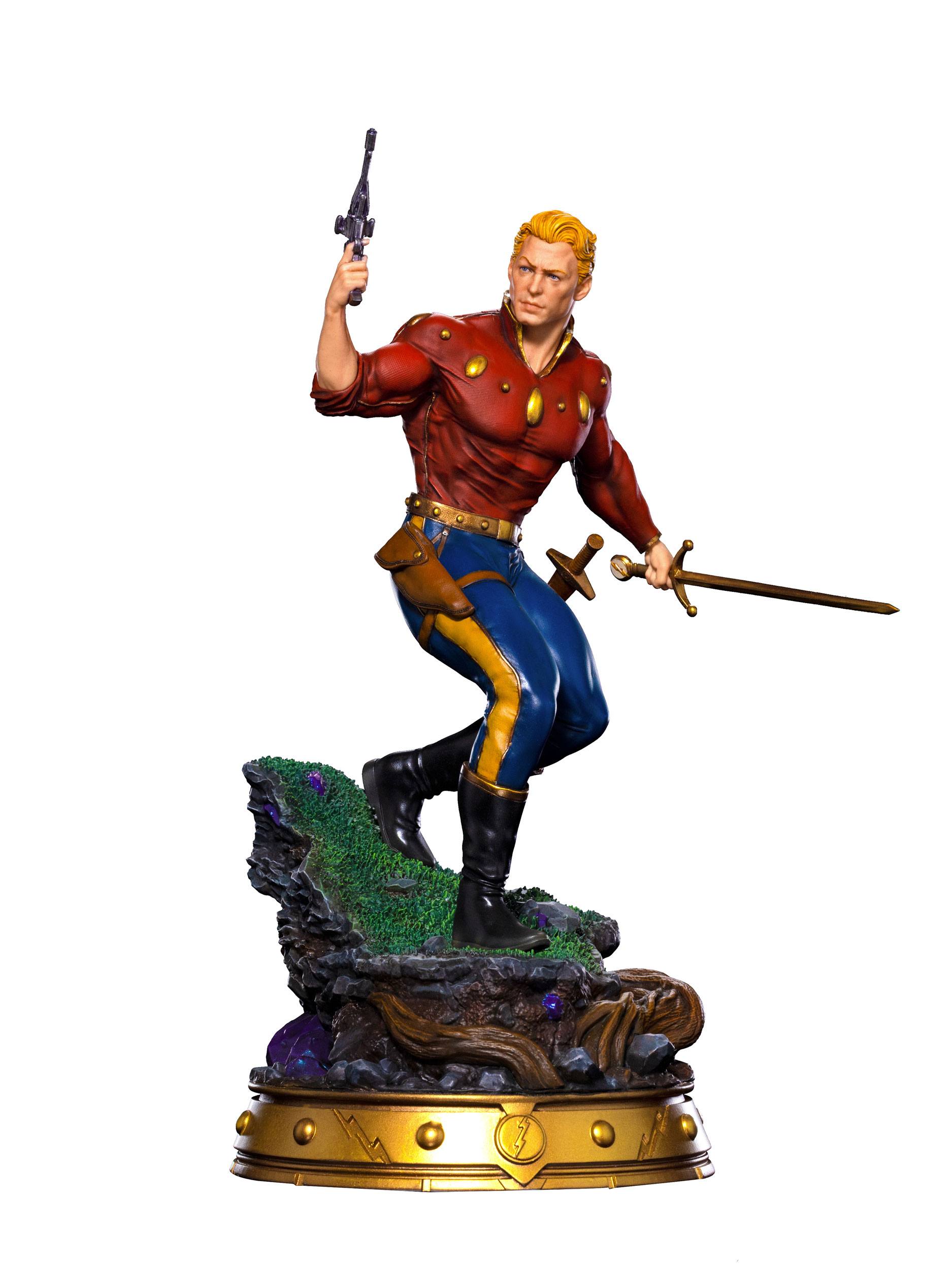 Iron Studios High - Quality Deluxe 1/10 Art Scale Statue of the Iconic Flash Gordon