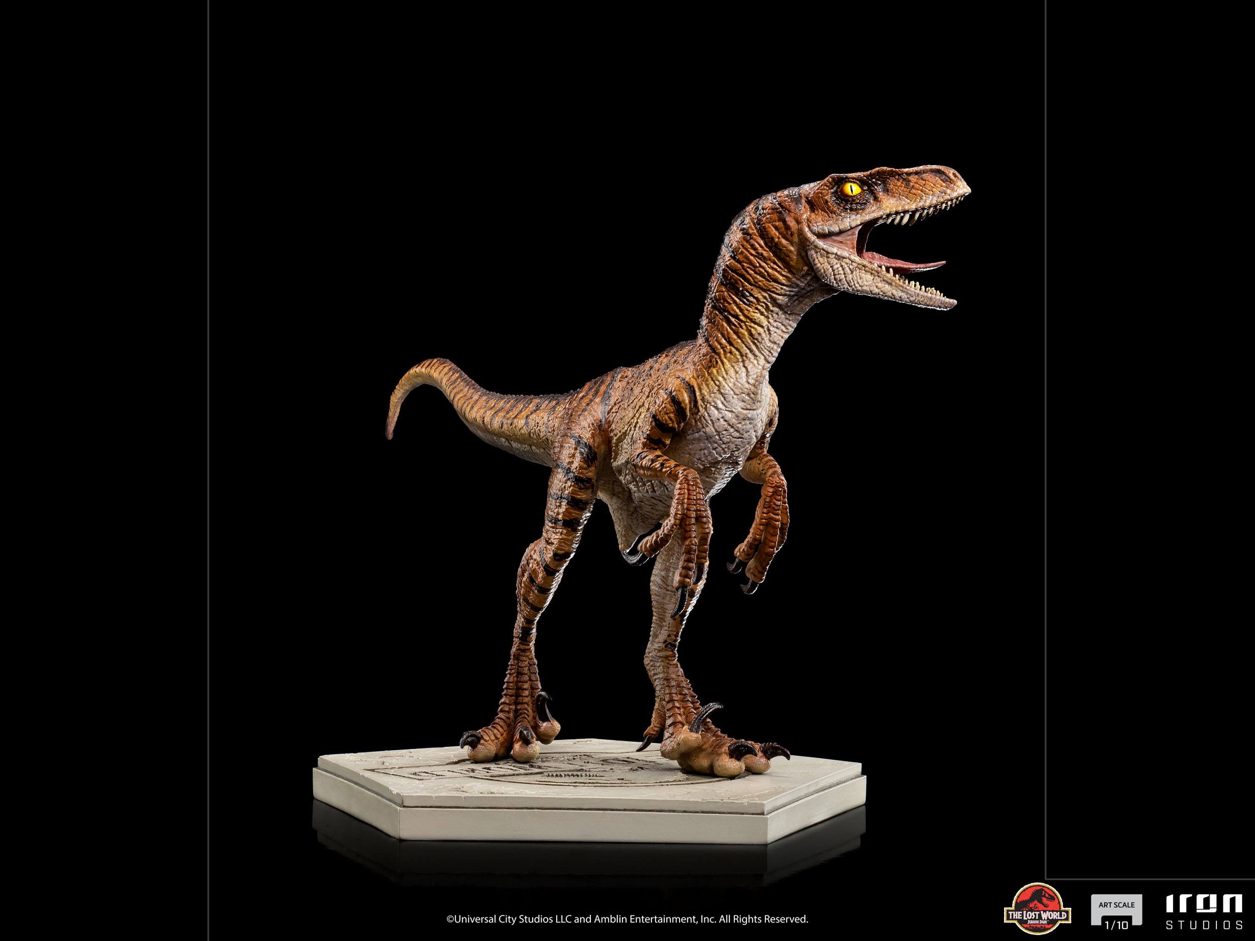 Iron Studios 1/10 Art Scale Jurassic World The Lost World Velociraptor Statue
