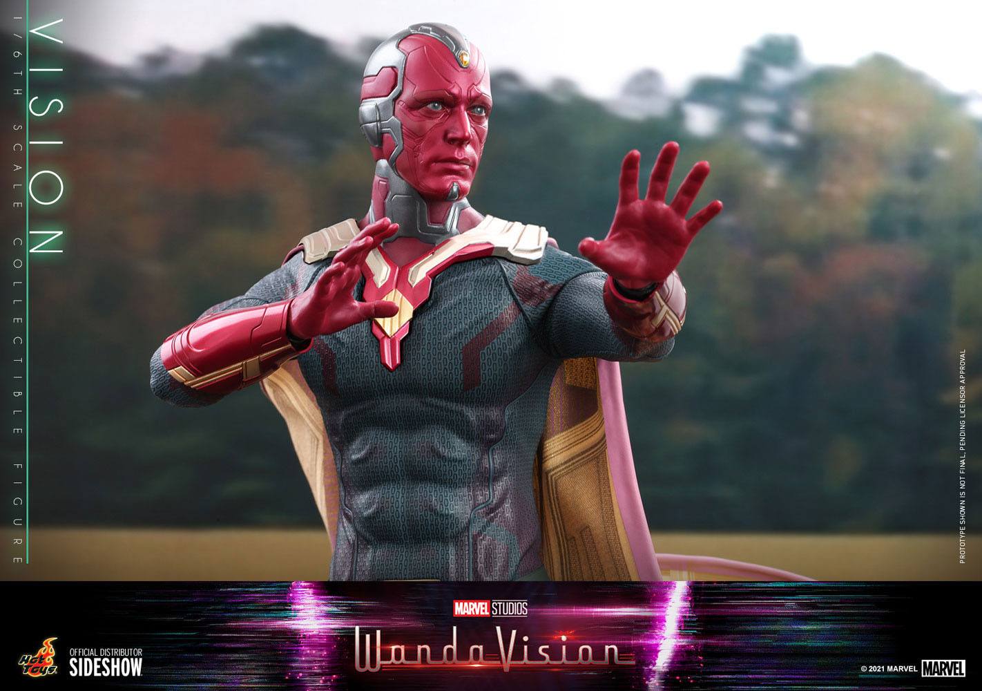 Hot Toys 1/6 Scale Marvel WandaVision Vision Collectible Figure