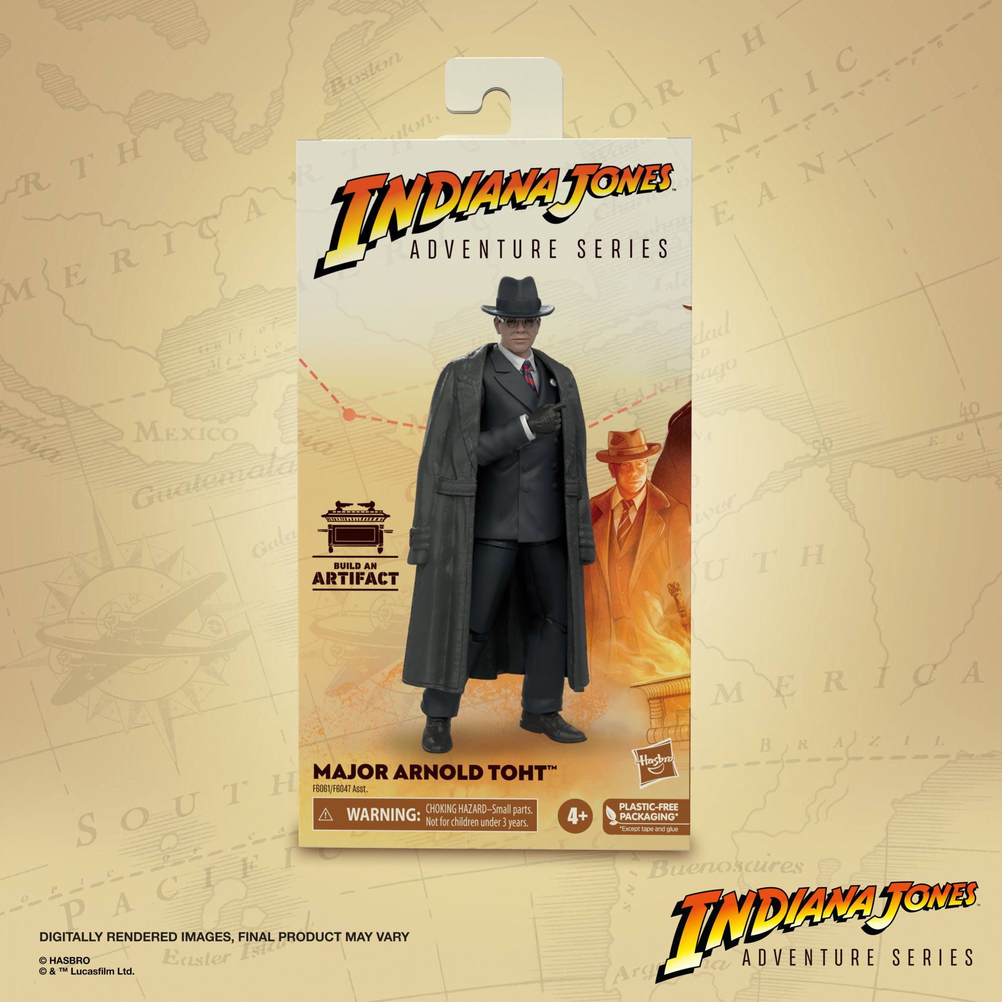 Indiana Jones Adventure Series 6-Inch Collectible Action Figure of Major Arnold Toht