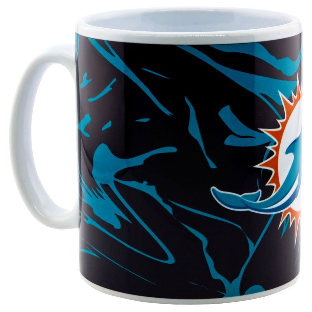 Unique Camo - Designed Miami Dolphins Ceramic Coffee Mug