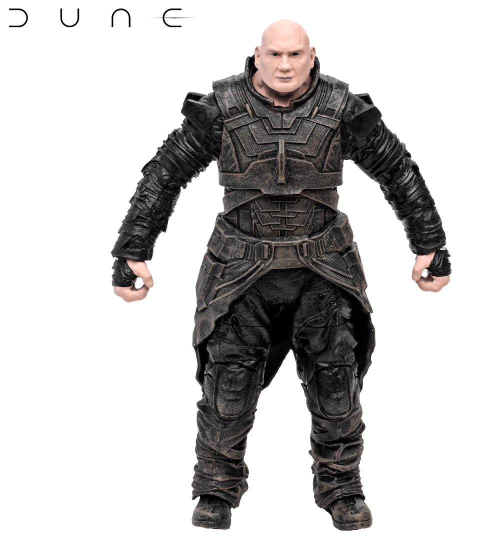 McFarlane 7-Inch Scale Action Figure Set of Gurney Halleck and Rabban from Dune Part 2 Movie