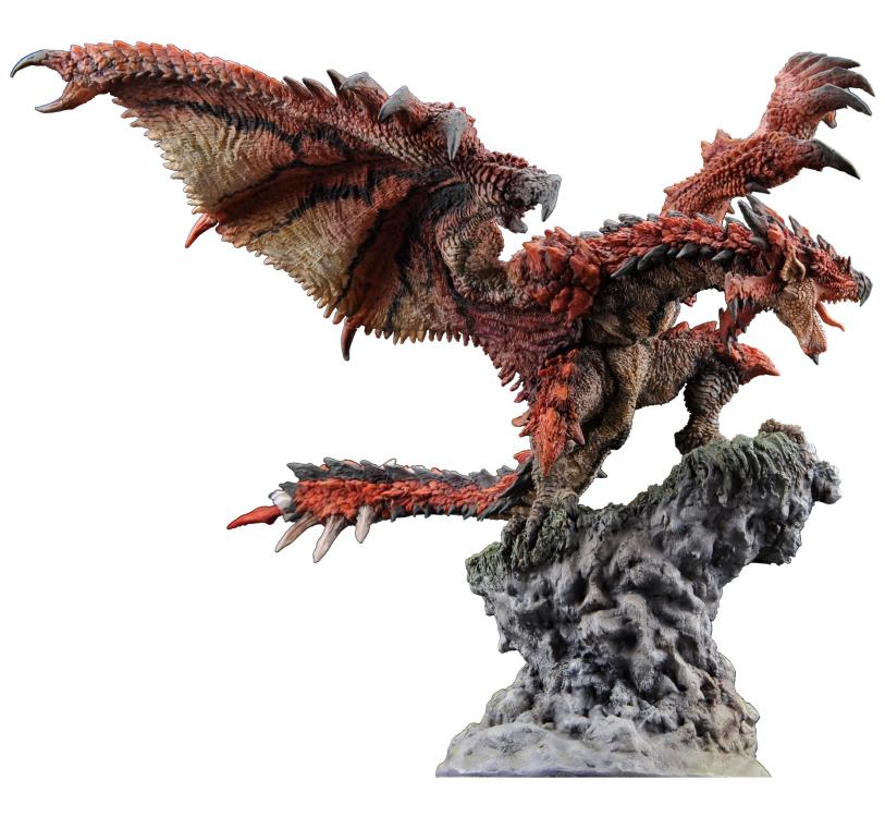 Capcom Monster Hunter Figure Builder - Creator's Edition Fire Wyvern Rathalos Collectible Model