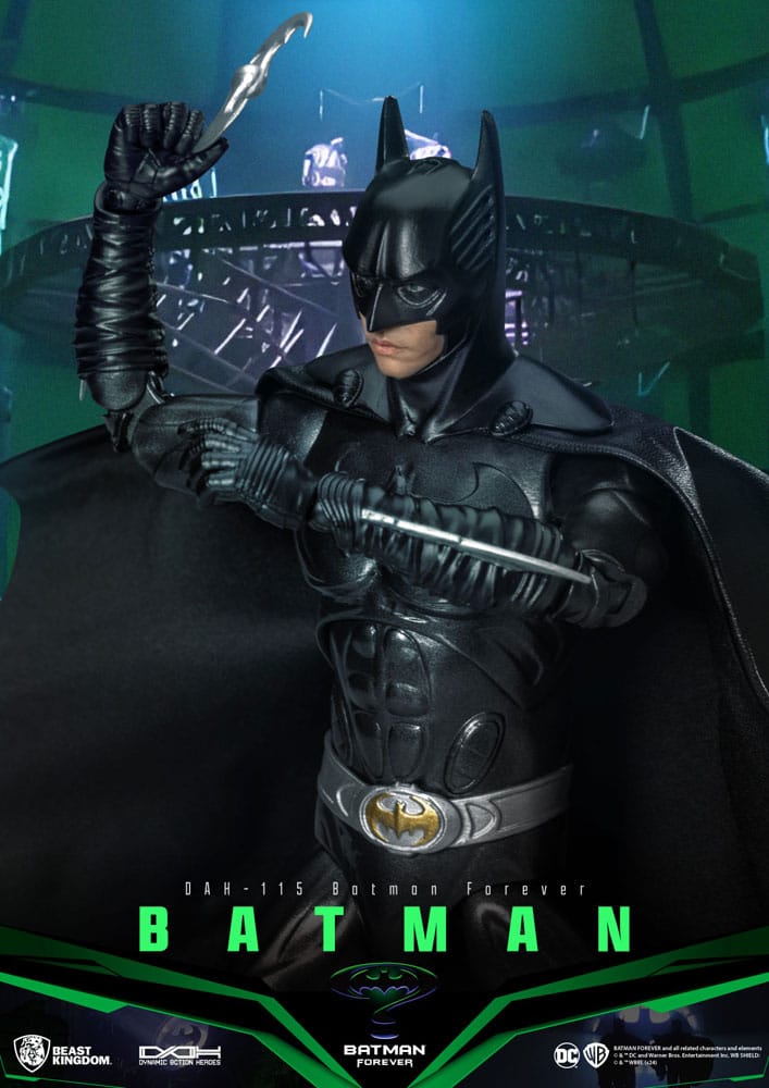 Beast Kingdom DC Comics DAH-115 Val Kilmer Batman Forever Action Figure