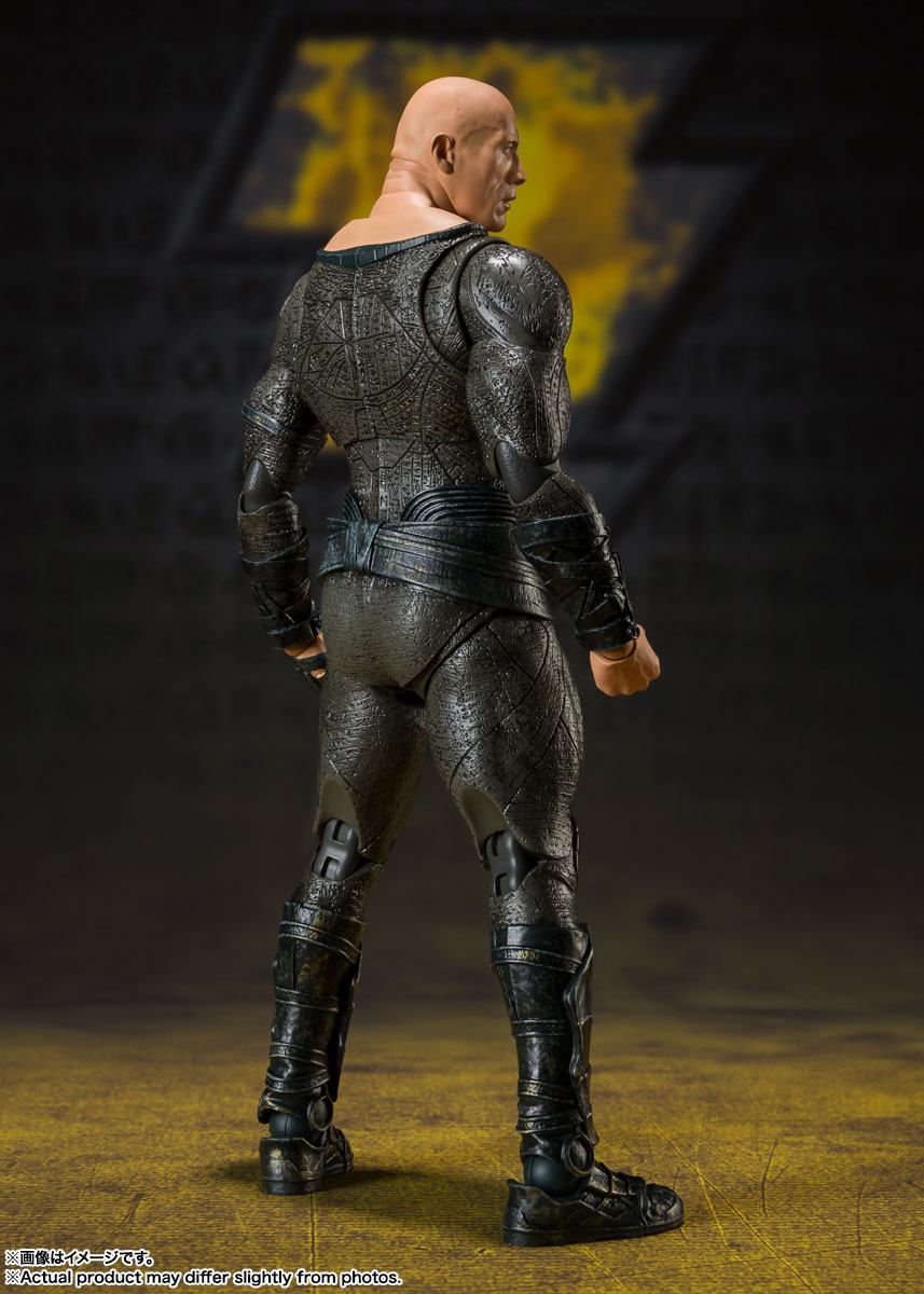 DC Black Adam Super Hero Action Figure - S.H.Figuarts Collectible Black Adam Toy