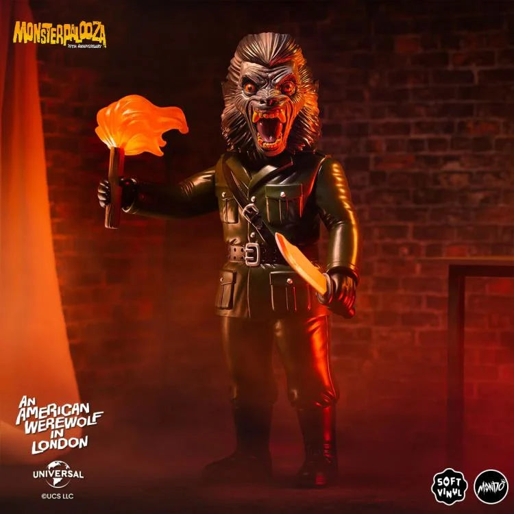 15th Anniversary Mondo An American Werewolf in London Monsterpalooza Collectible Nightmare Demon Werewolf Soft Vinyl Action Figure