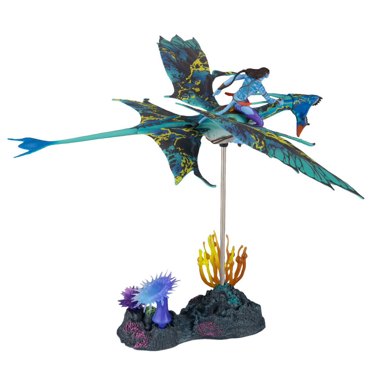 Mcfarlane's Deluxe Avatar: The Way of Water Neytiri and Banshee Action Figure Set
