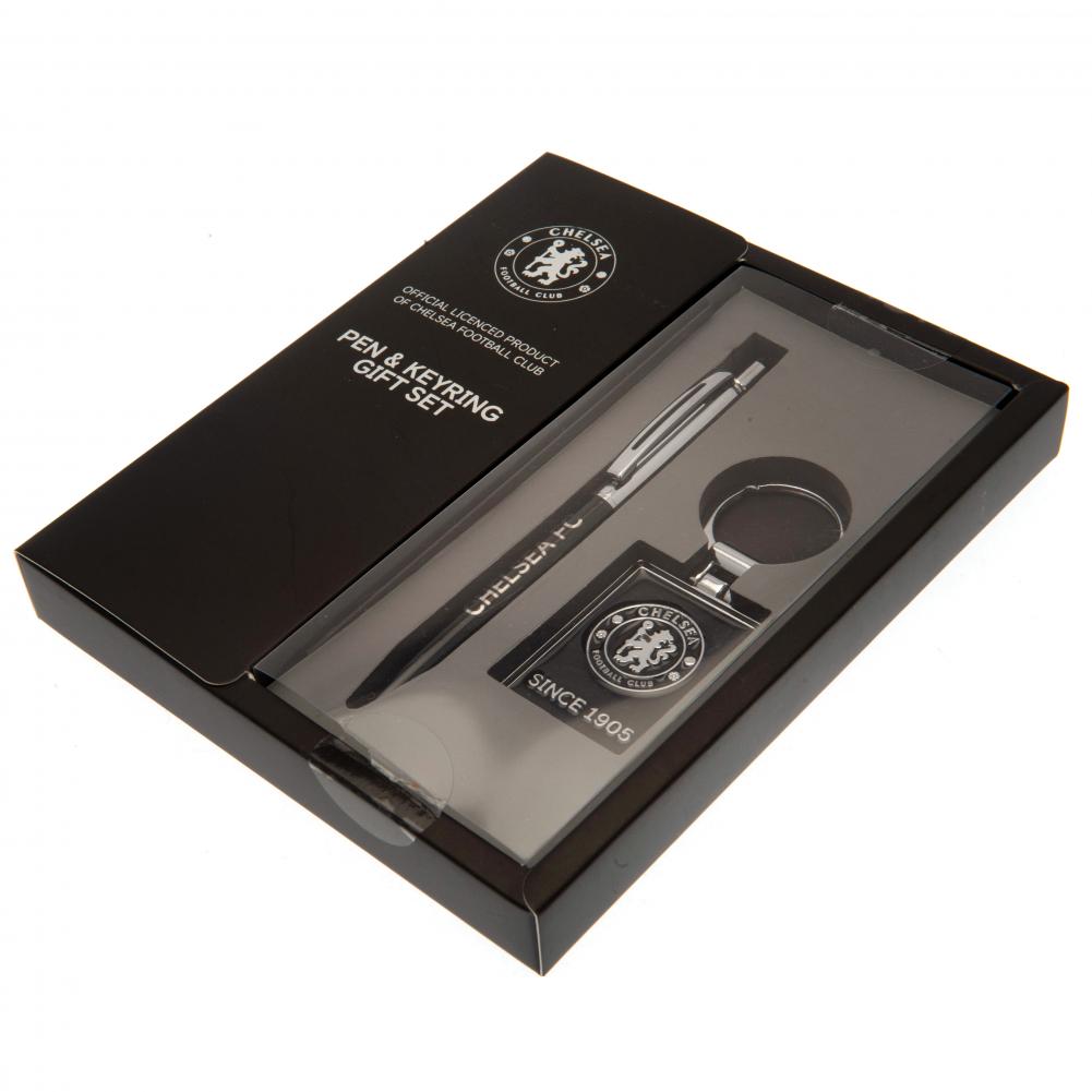 Exclusive Chelsea FC Executive Pen and Keyring Gift Set