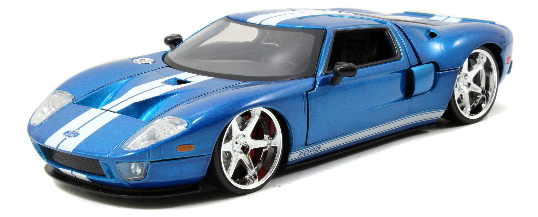 Jada Toys Die - Cast Model Car in 1:24 Scale - 2005 Ford GT from Fast and Furious Series