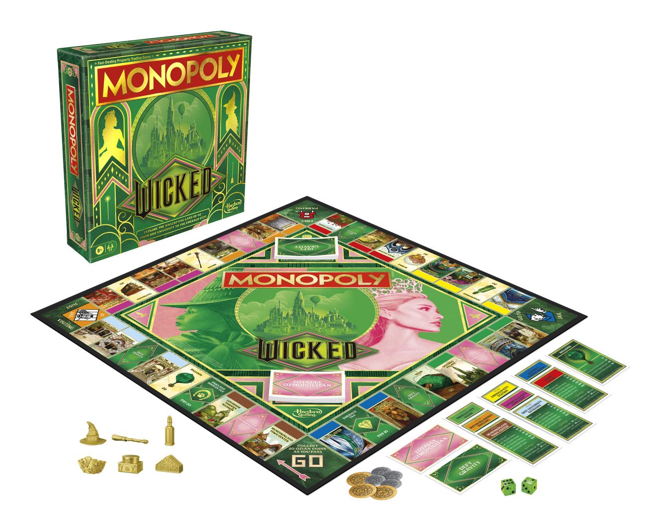 Monopoly Wicked Edition: An Exciting Family Board Game for Ages 8+