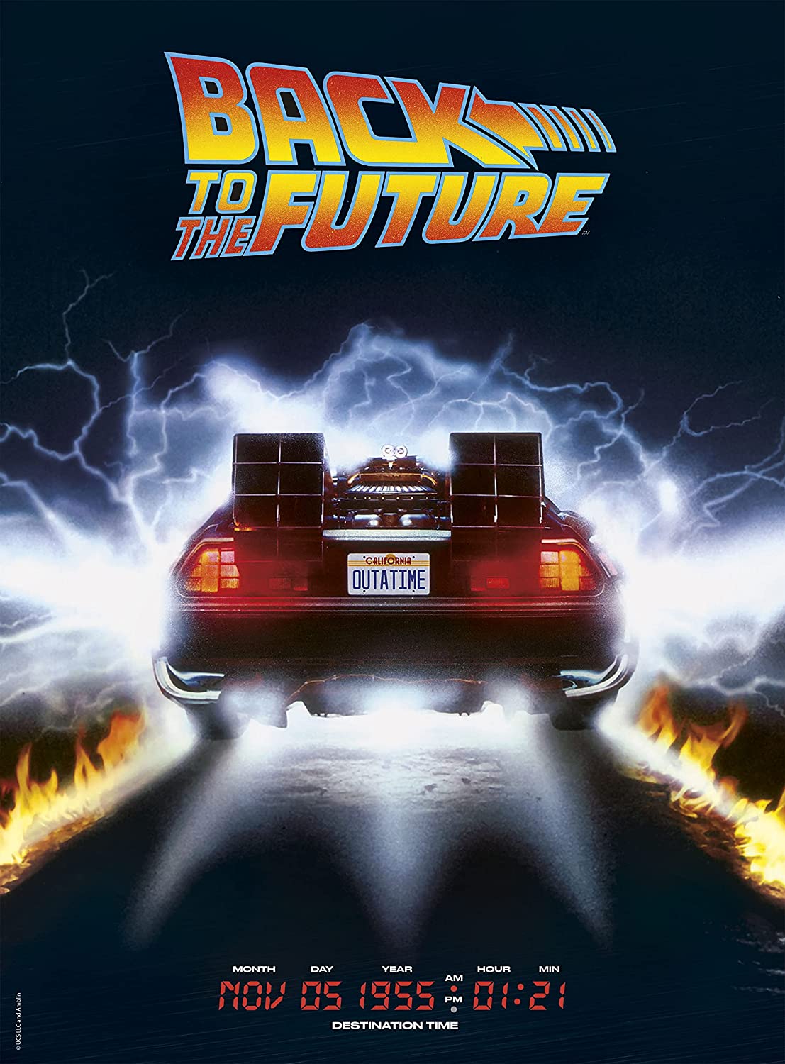 Clementoni's 500-Piece Back to The Future Cult Movie Jigsaw Puzzle