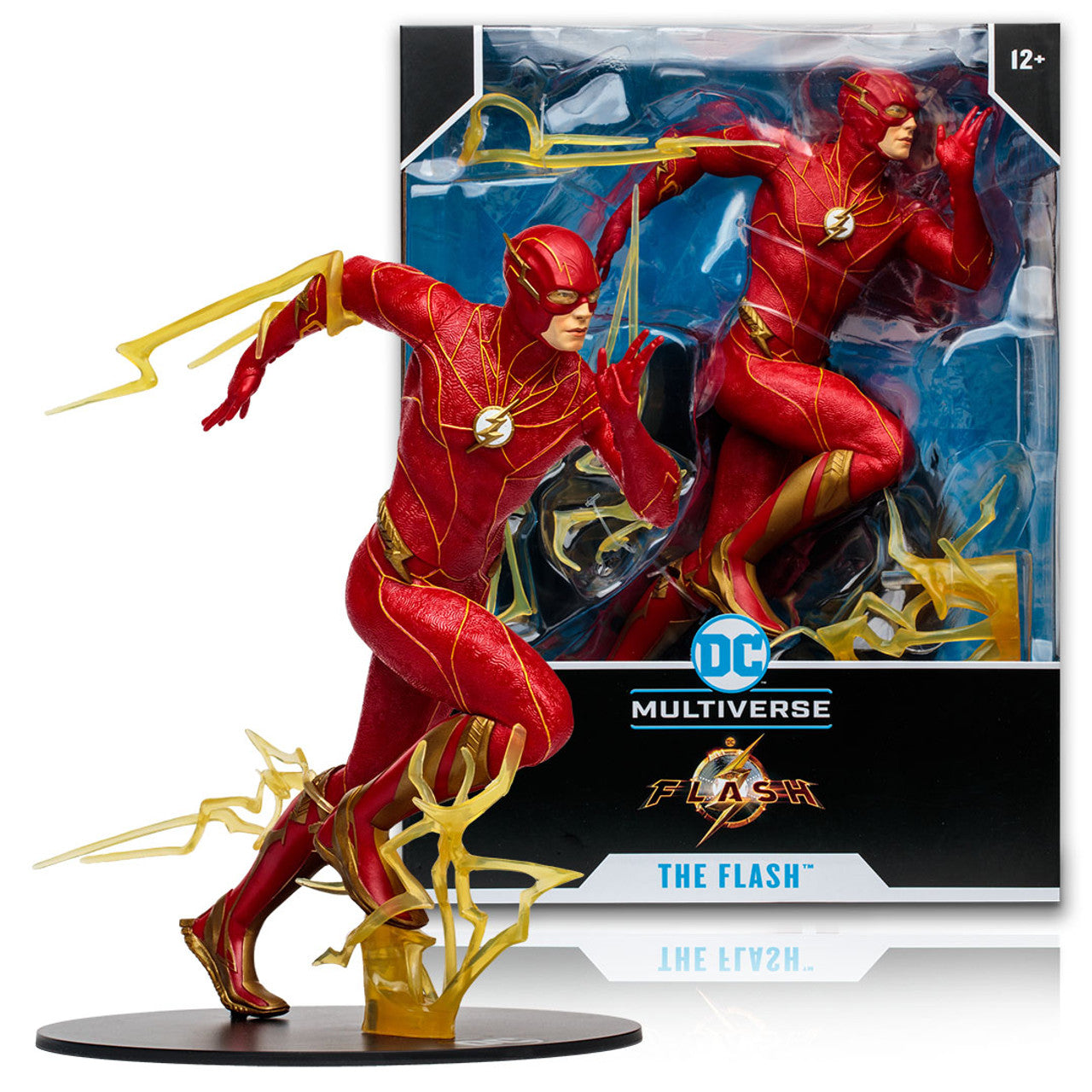 DC McFarlane Toys 12-Inch Speed Force Flash Figure from The Flash Movie