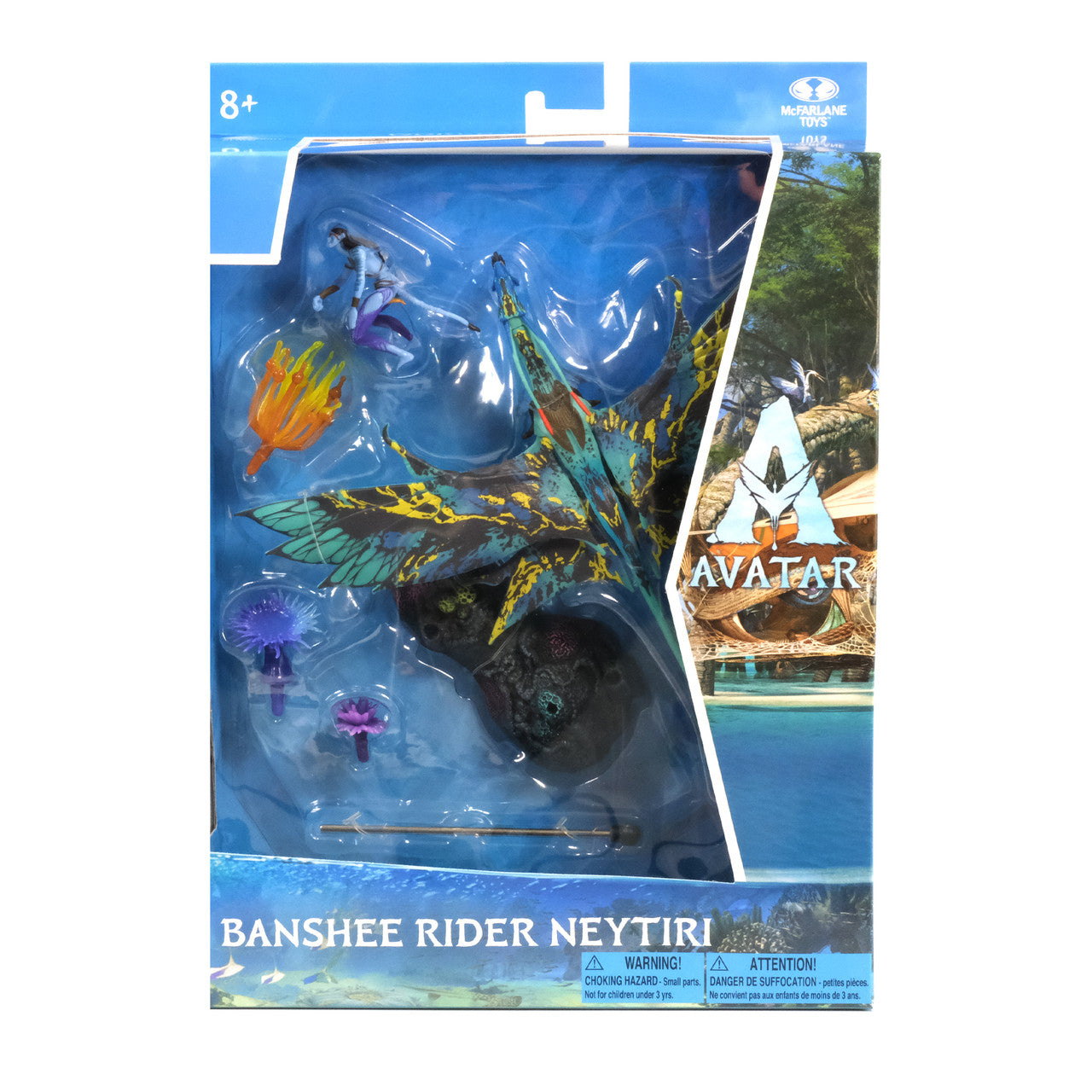 Mcfarlane's Deluxe Avatar: The Way of Water Neytiri and Banshee Action Figure Set