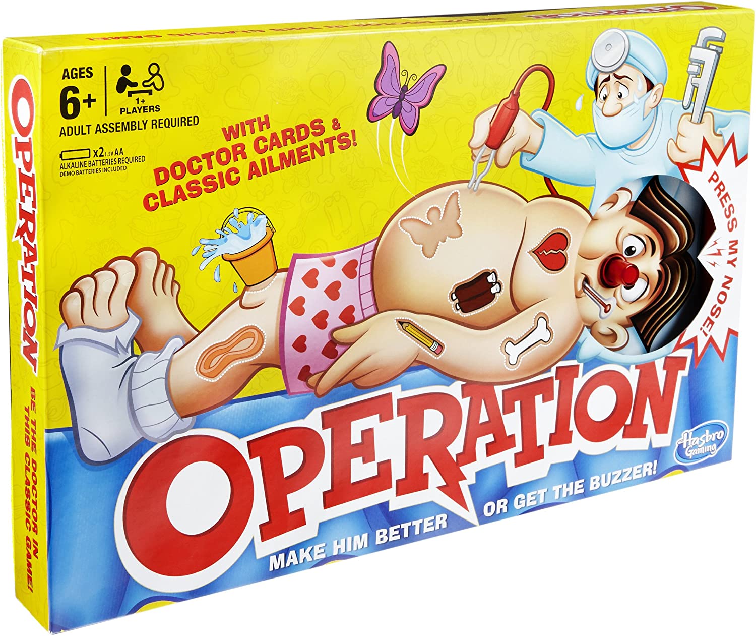 Classic Electronic Operation Board Game for Family Fun and Kids Entertainment