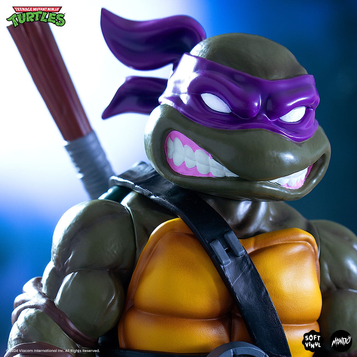 Mondo Premium Soft Vinyl Teenage Mutant Ninja Turtles Donatello Action Figure