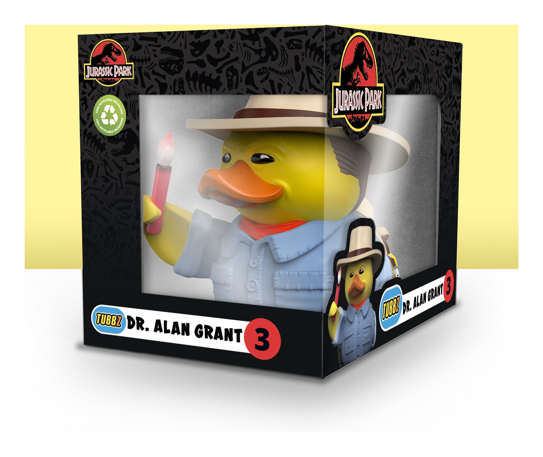 Jurassic Park Boxed Tubbz - Cosplaying Duck Dr Alan Grant Collectible