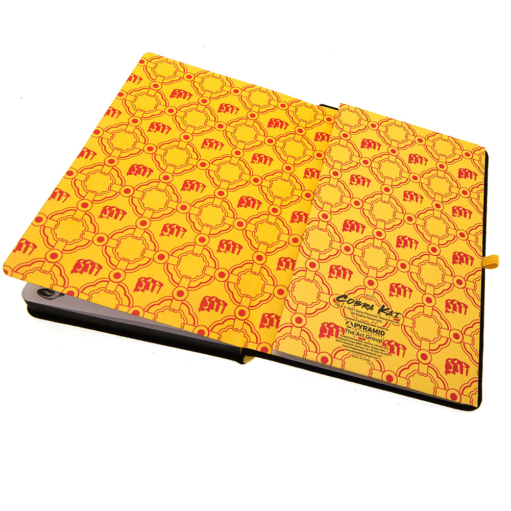 High - end Cobra Kai A5 Hardback Notebook with Premium Design
