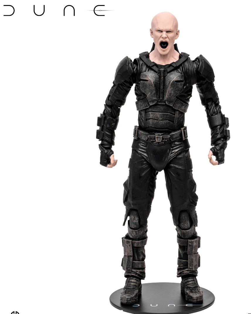 McFarlane 7-Inch Scale Dune Part 2 Paul Atreides & Feyd-Rautha Harkonnen 2-Pack Action Figures