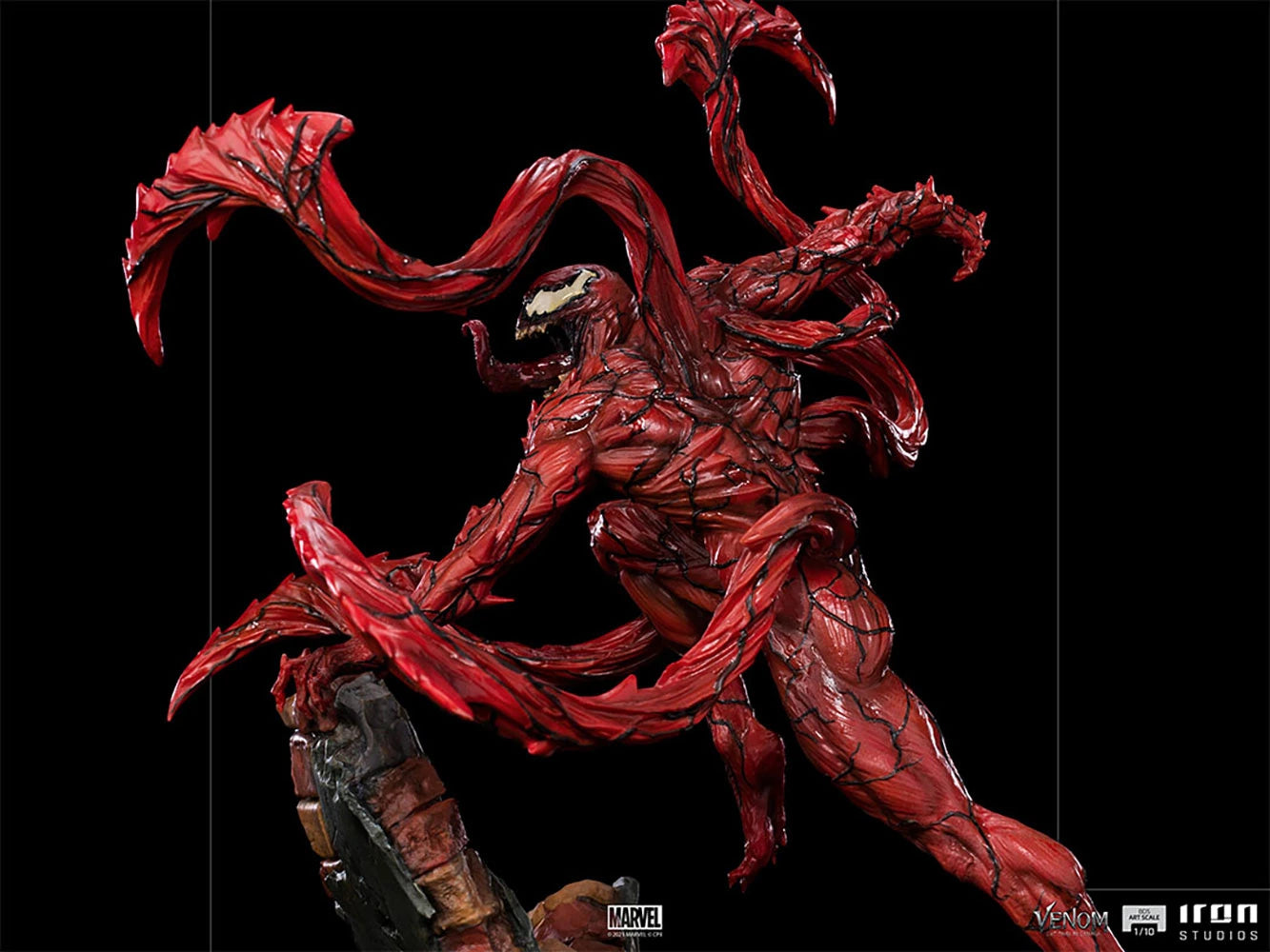 Iron Studios 1/10 Art Scale Limited Edition Venom: Let There Be Carnage Carnage Statue