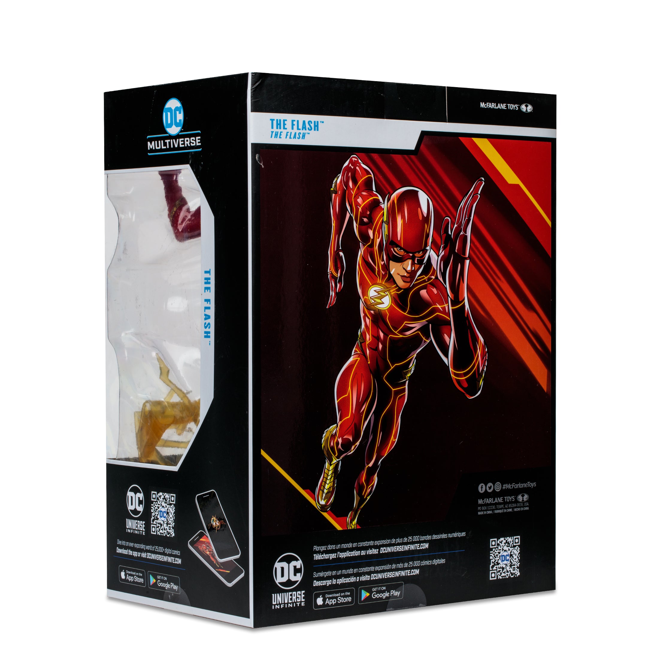 DC McFarlane Toys 12-Inch Speed Force Flash Figure from The Flash Movie