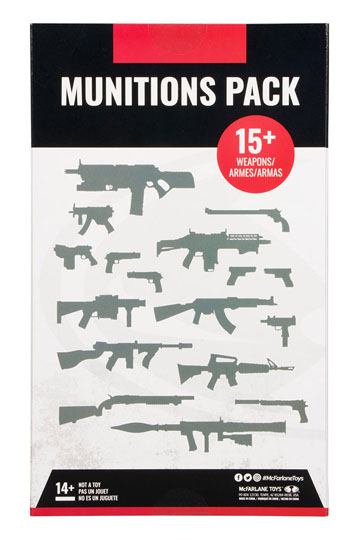 Exclusive McFarlane Universal 7 - Inch Action Figure Munitions Accessory Pack